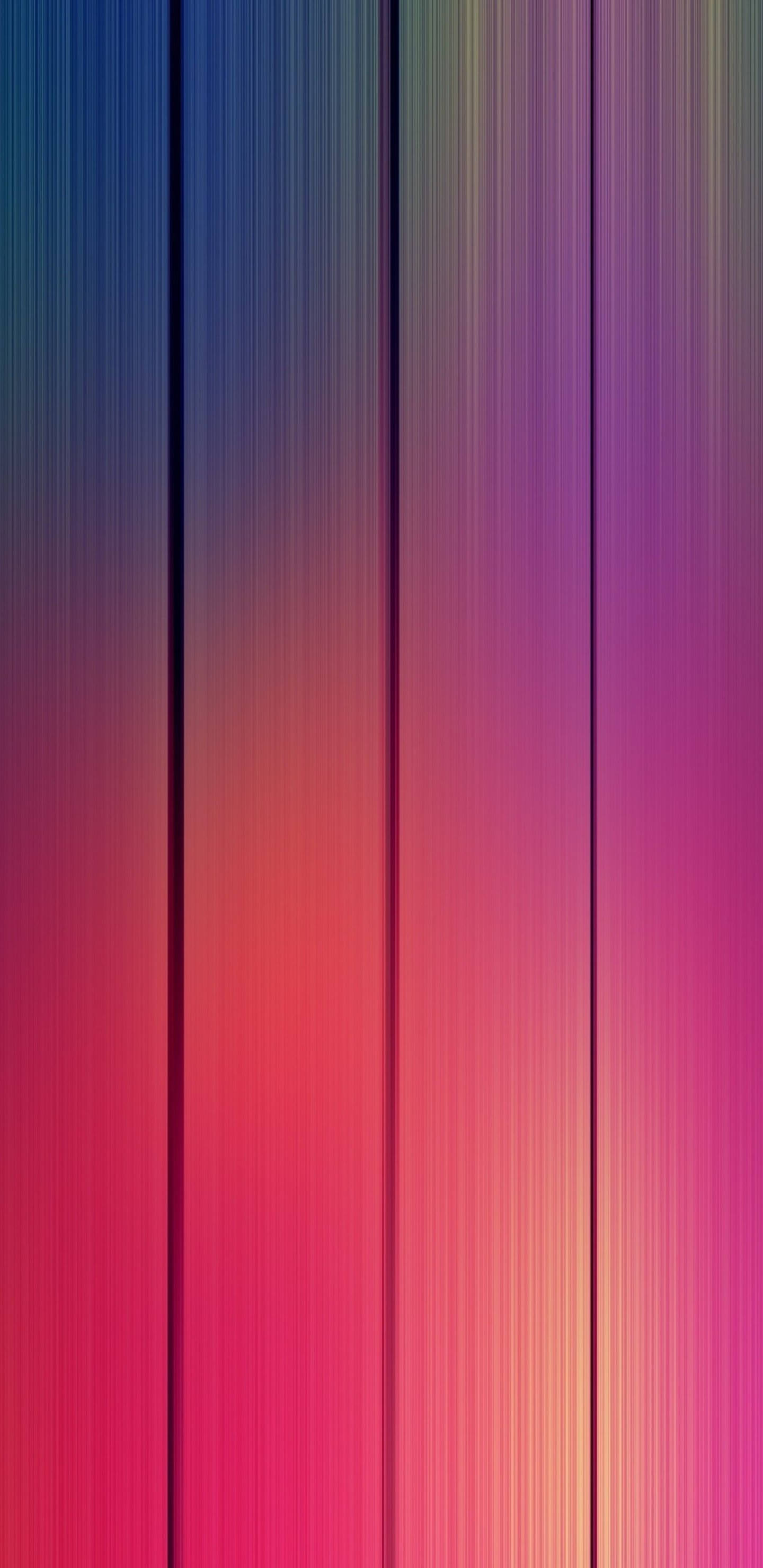 Pixel 3 XL Farverige Træpaneler Wallpapers