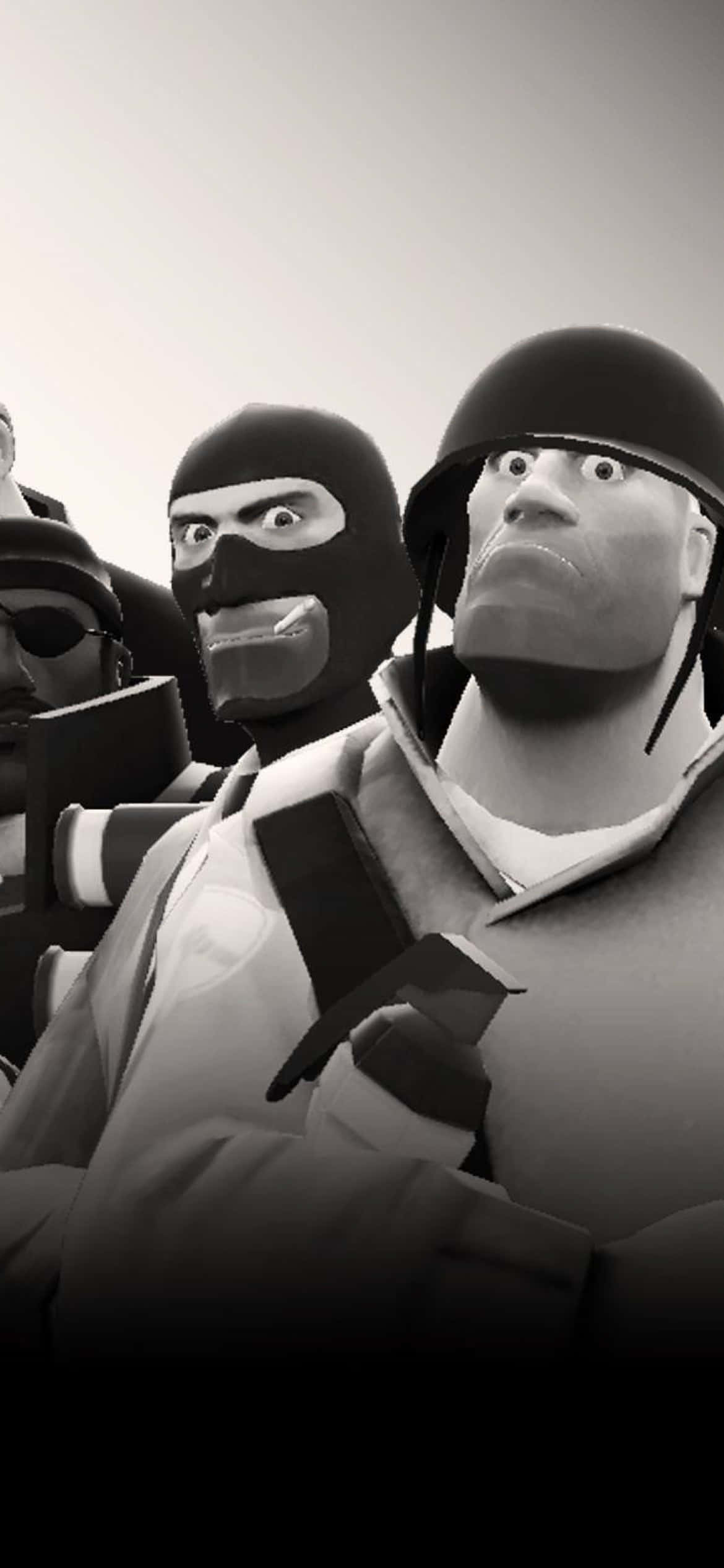 Pixel 3xl Team Fortress 2 baggrund Spion & Soldat Wallpapers