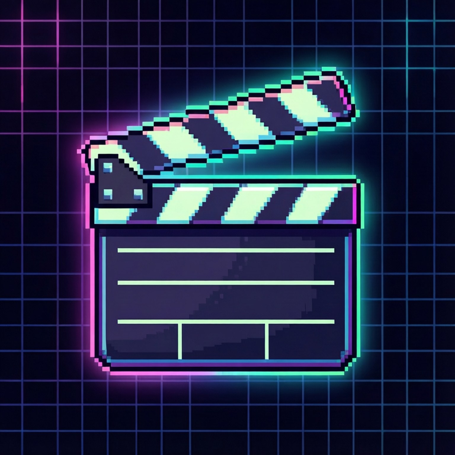 Pixel-klaptræsikon Wallpapers