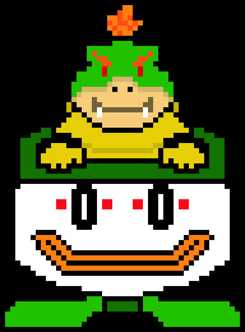 Pixelkunst af Bowser Wallpapers