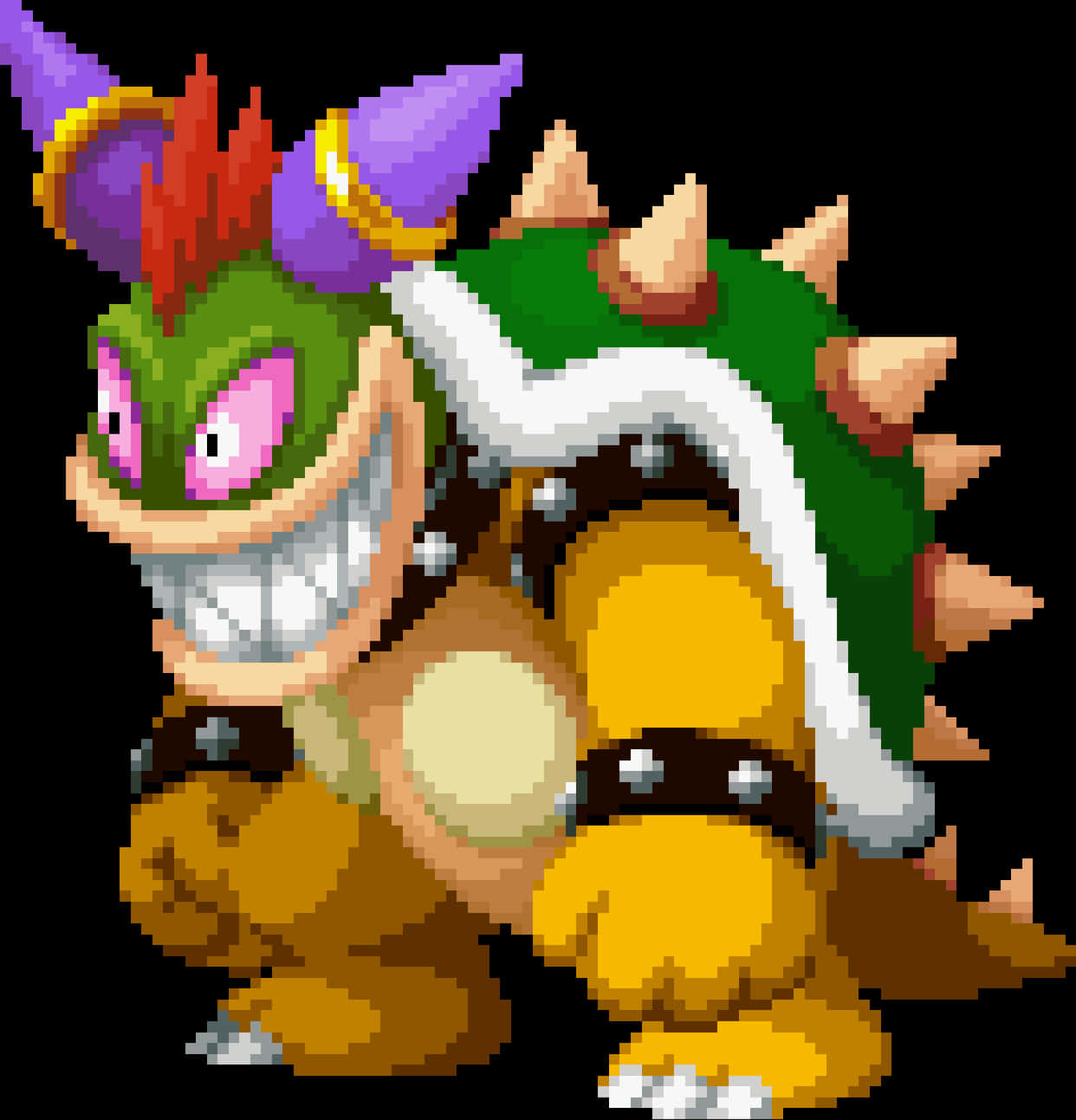 Pixelkunst Bowser Wallpapers