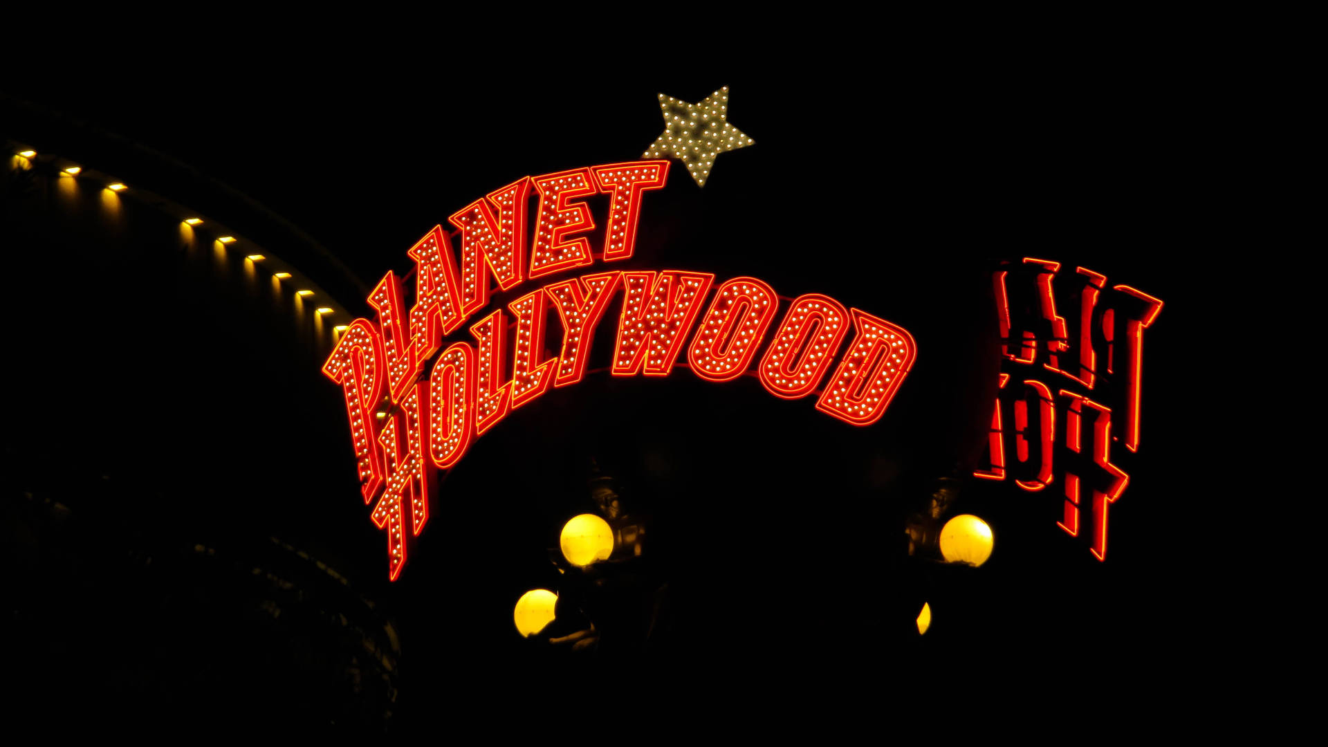 Planet Hollywood Skilt Wallpapers