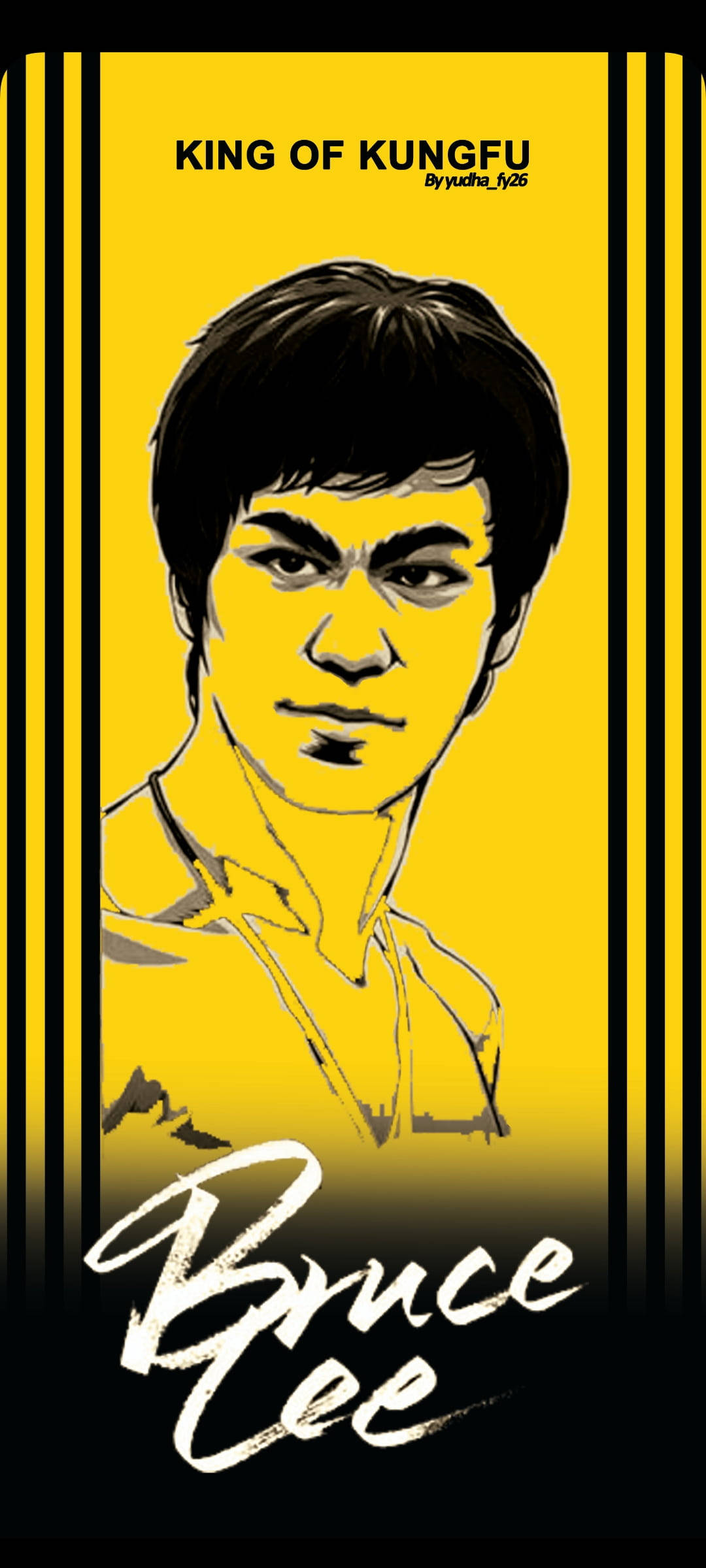 POCO X2 Bruce Lee Kunst Wallpapers