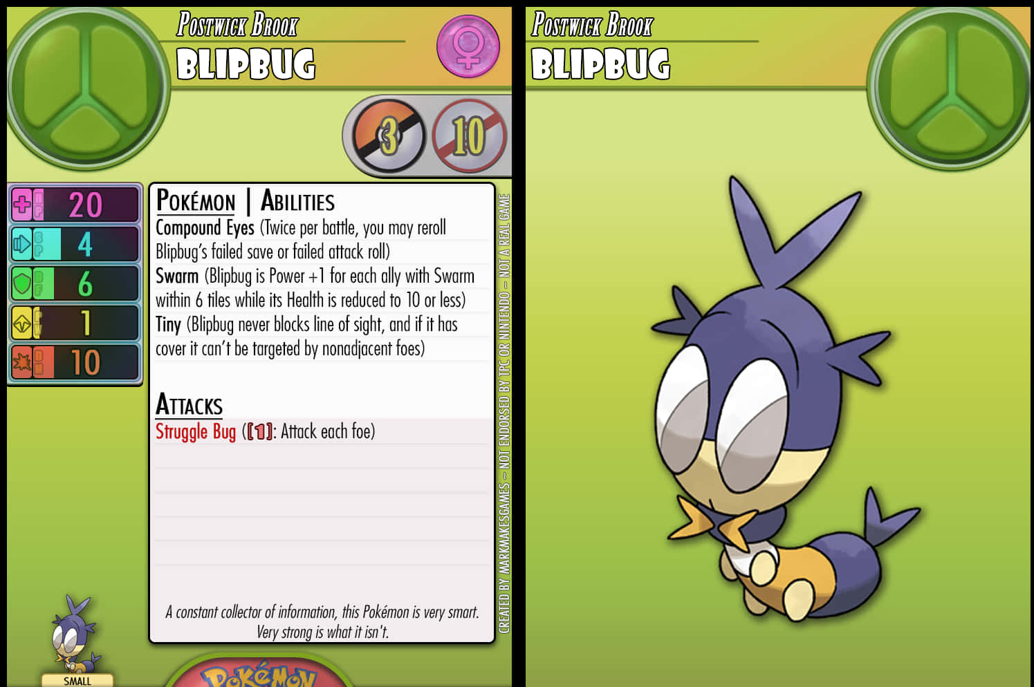 Pokémon Blipbug Evner Wallpapers