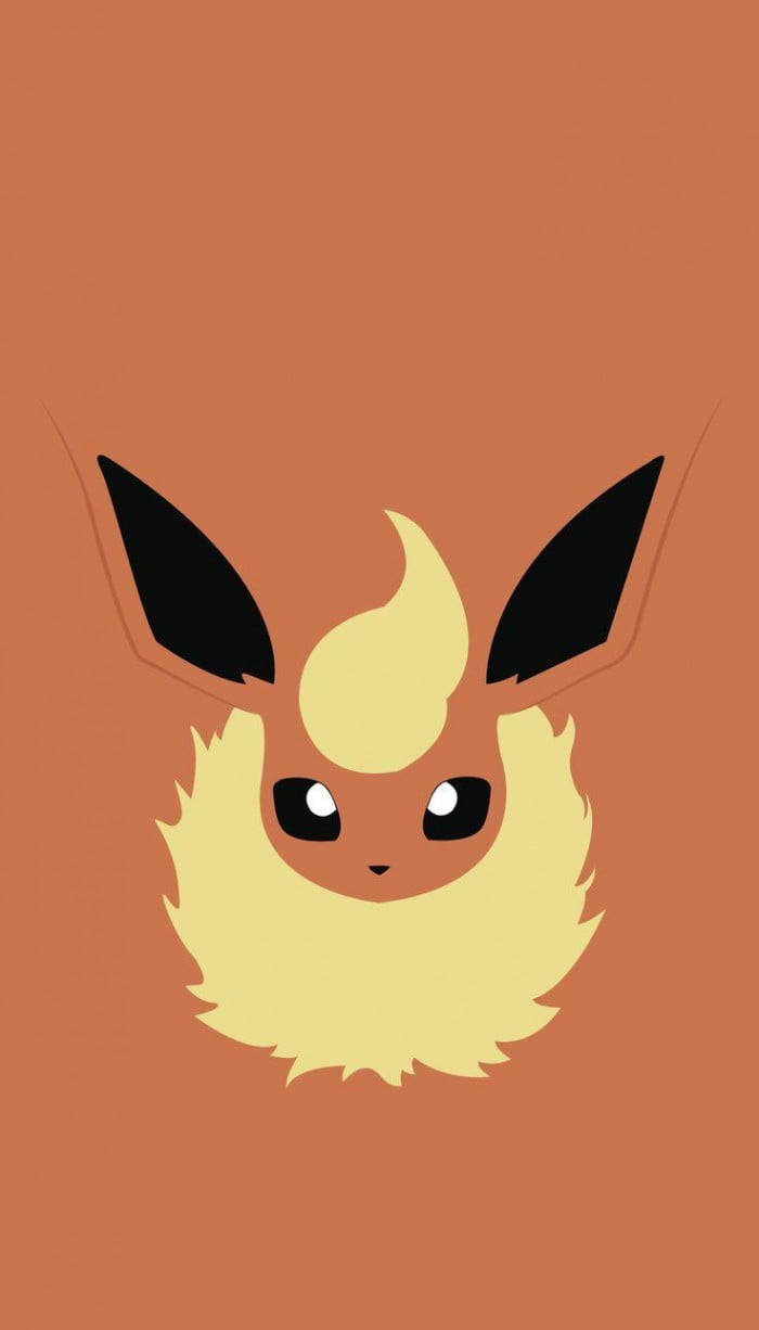 Pokemon Flareon ansigt forfra Wallpapers