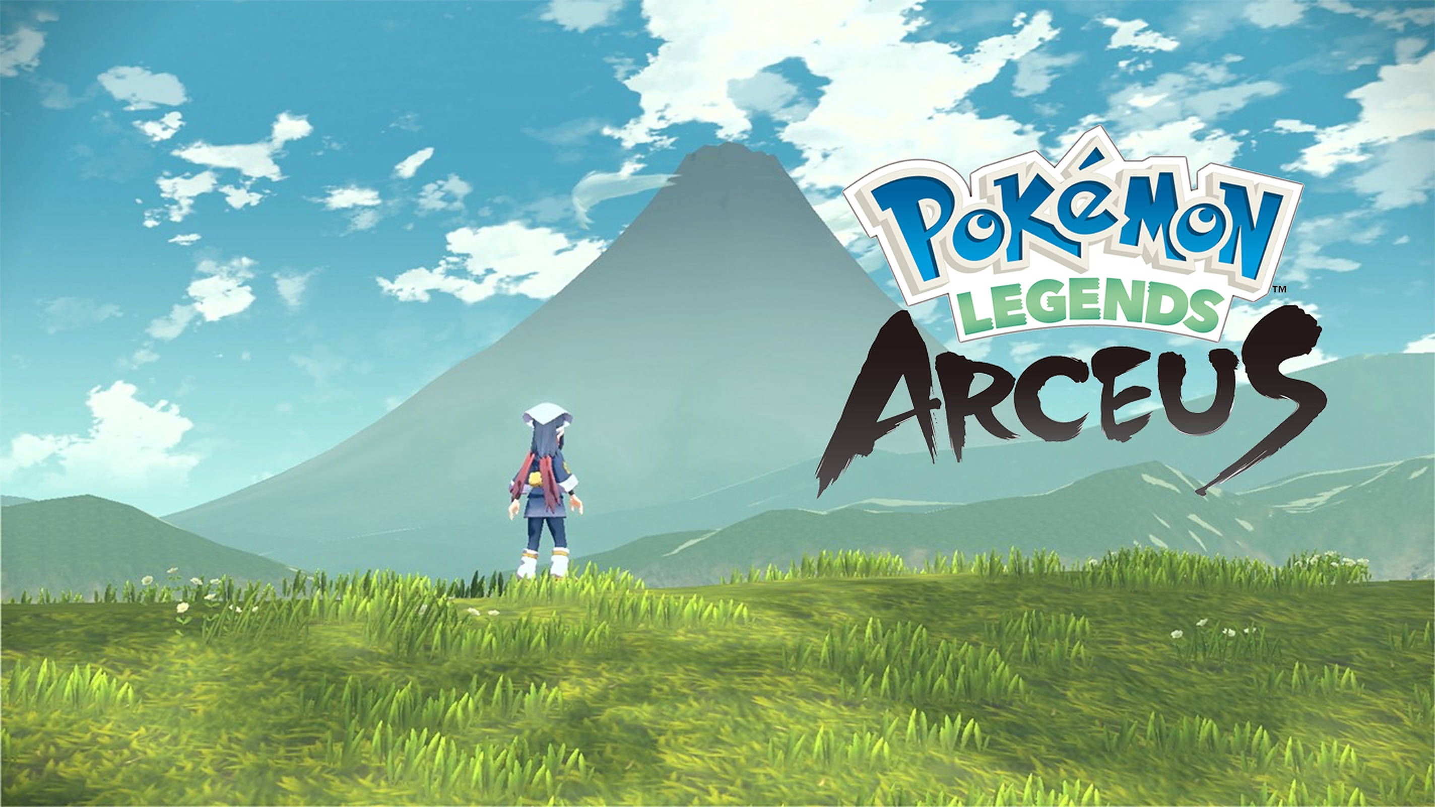 Pokemon Legends Arceus Udsigt over bjergene Wallpapers