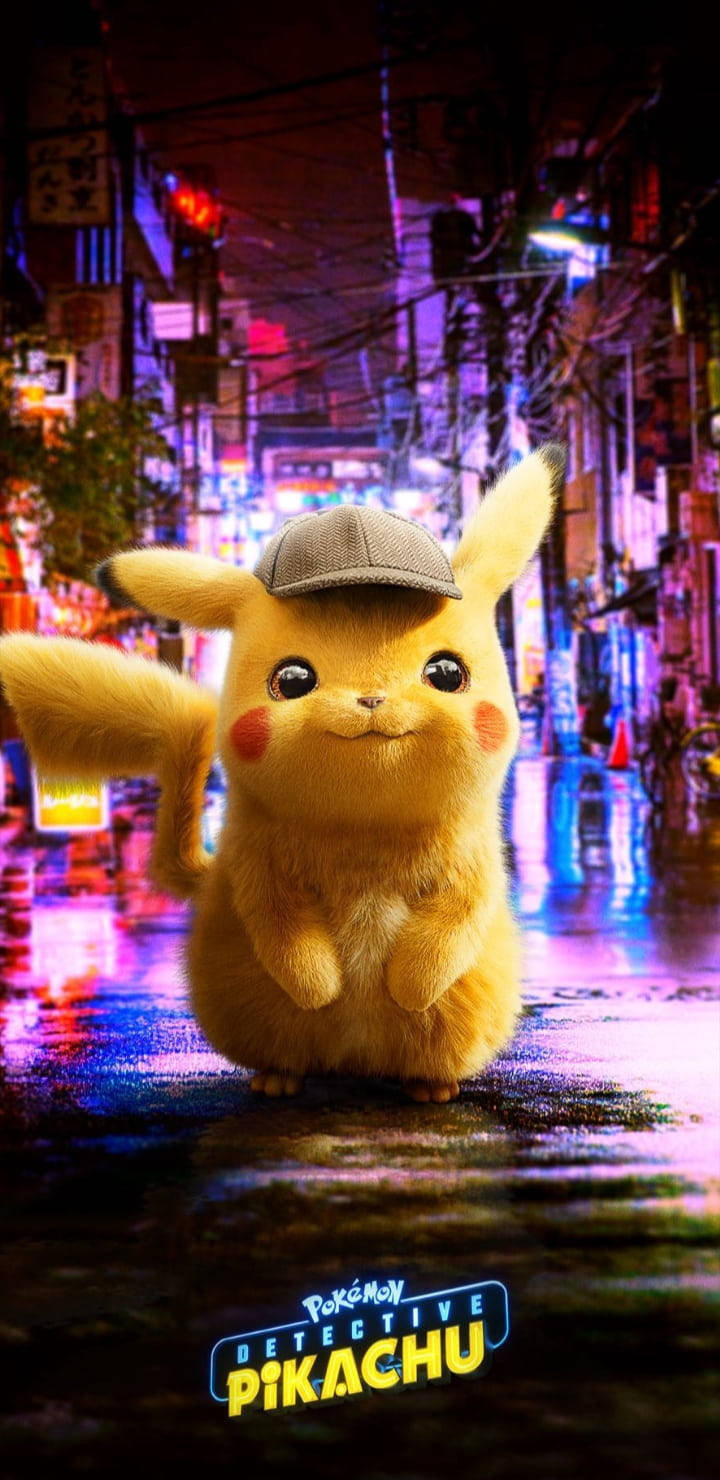 Pokemon Telefon Smilende Detective Pikachu Wallpapers