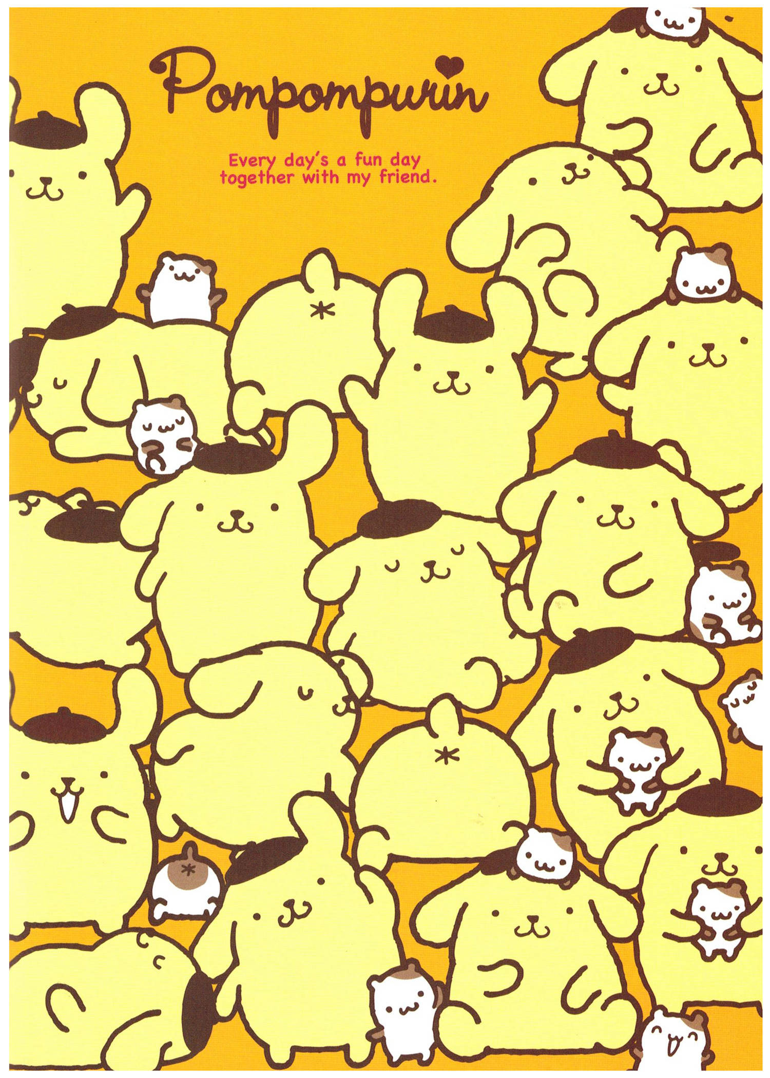 Pompompurin Sanrio-karakterer Wallpapers