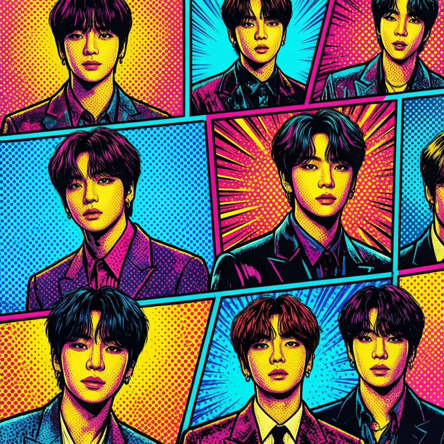 Pop Art Comics Wallpapers