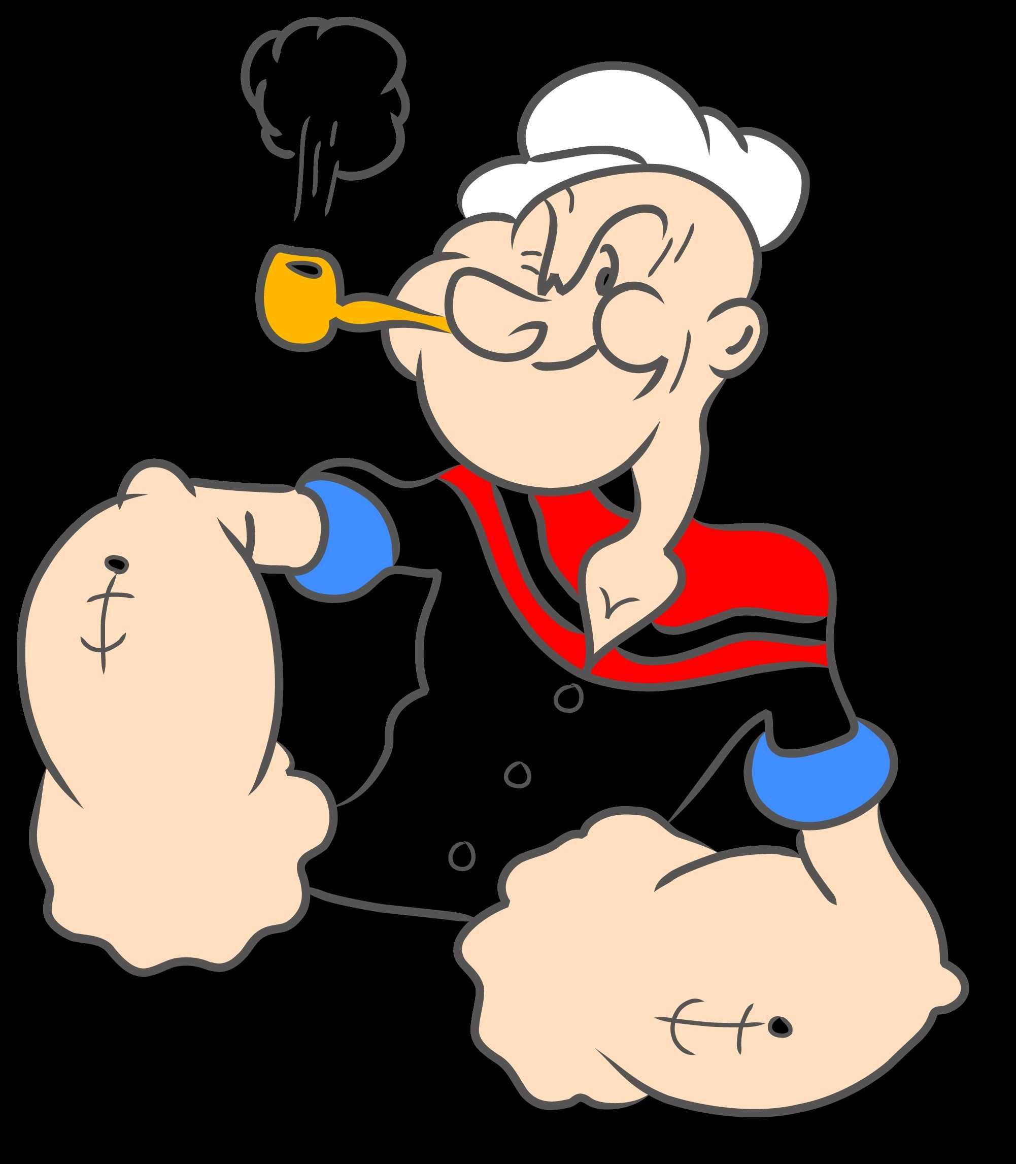 Popeye poserer glad Wallpapers