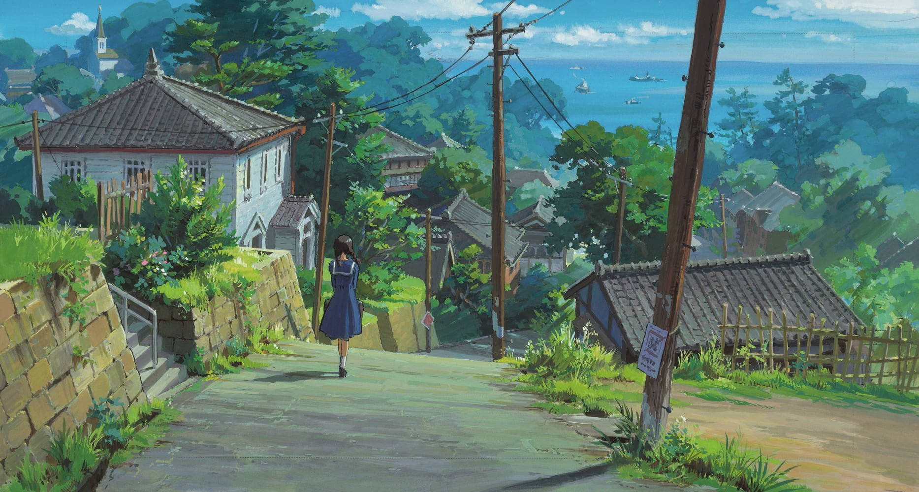 Poppy Hill blød æstetik Wallpapers