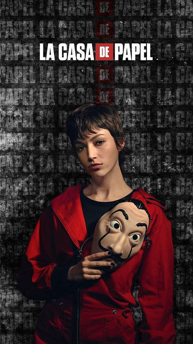 Portræt af Tokyo fra Money Heist Wallpapers