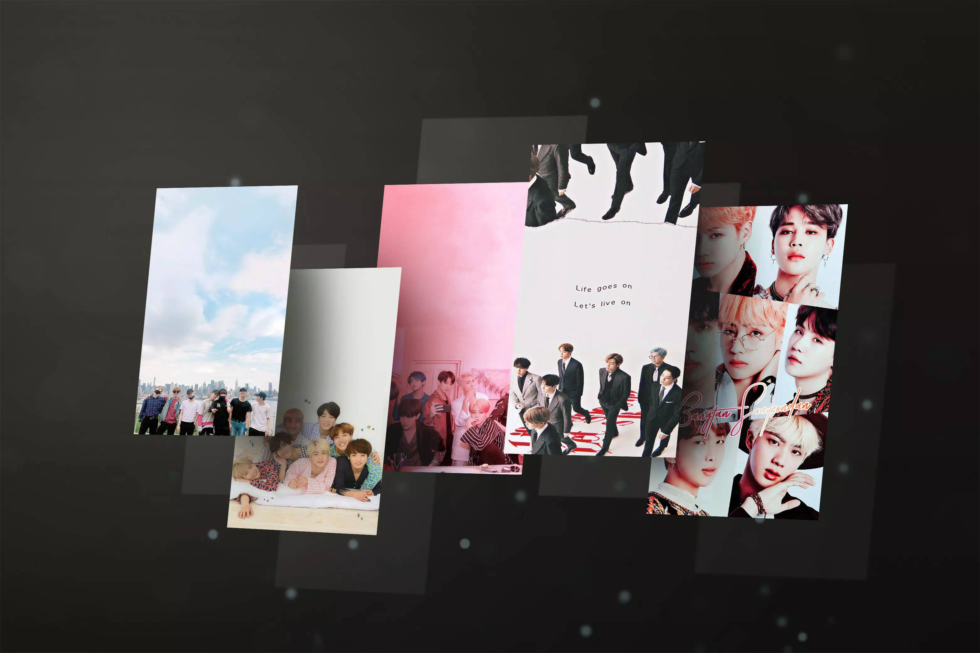 Portraitbilleder BTS Life Goes On Wallpapers