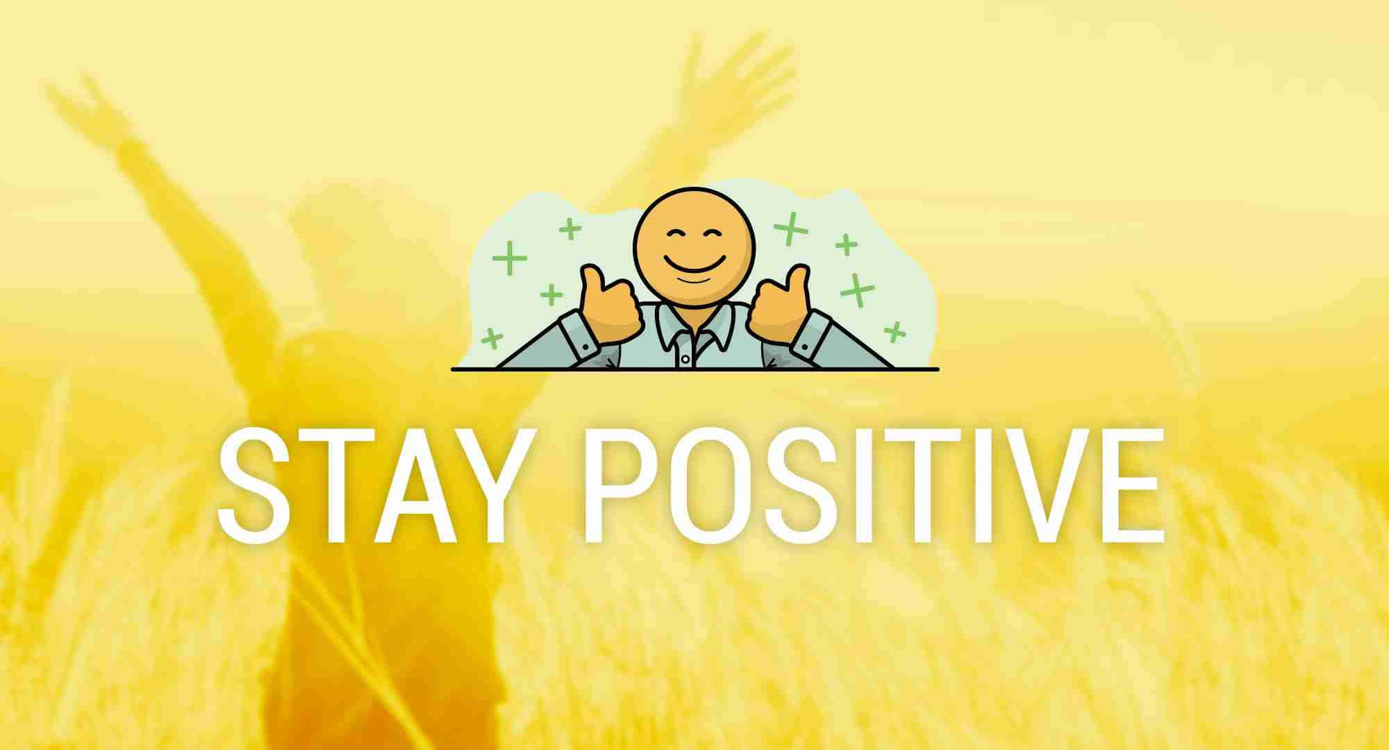 Positiv tænkning gul tommelfinger op billede Wallpapers