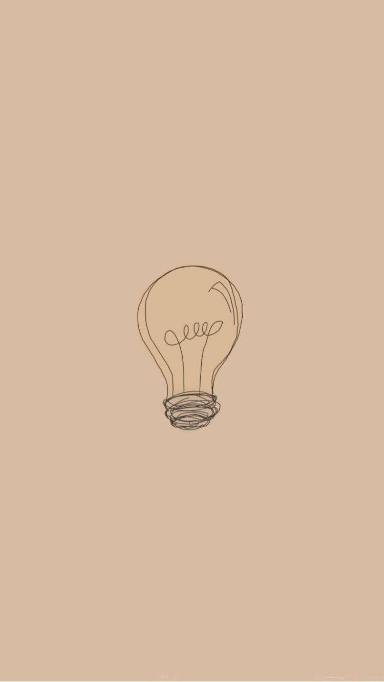 Pære beige æstetik Wallpapers