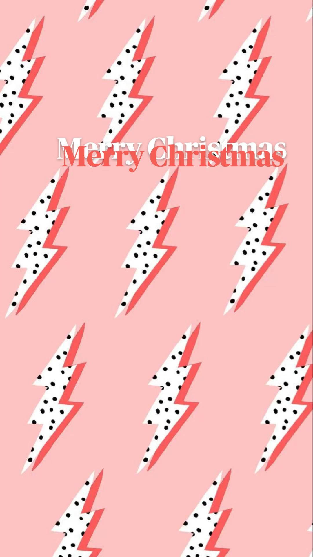 Preppy julelynemønster Wallpapers