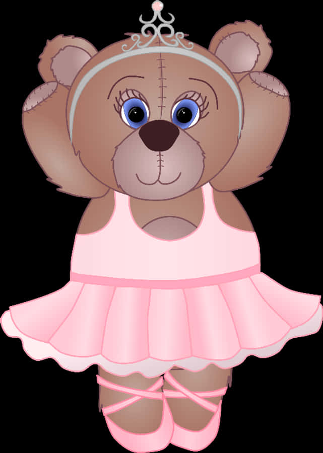 Prinsesse Ballerina Teddybjørn Wallpapers