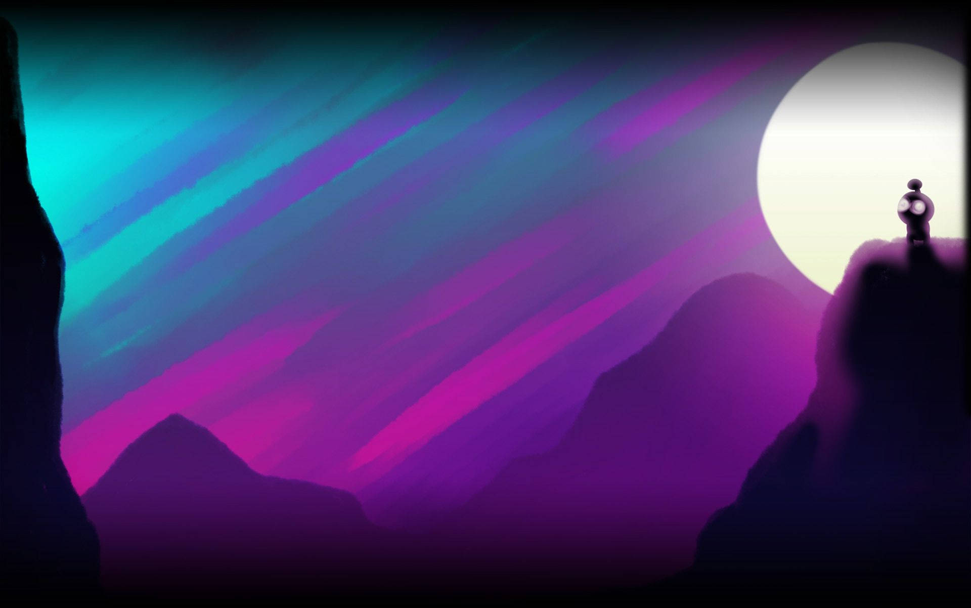 Profilbillede Alien Natlandskab Wallpapers