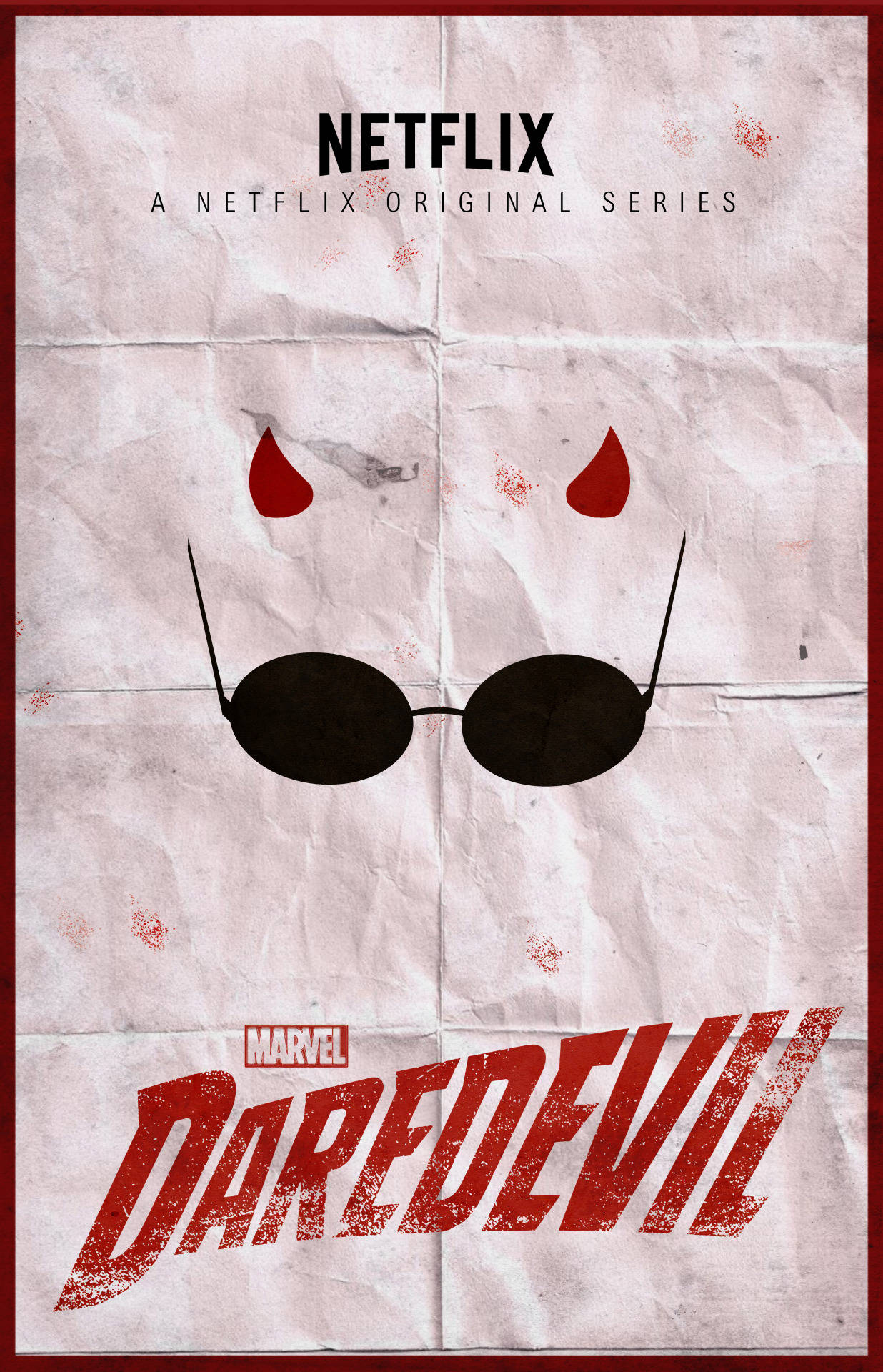 Promoverende abstrakt Daredevil Wallpapers