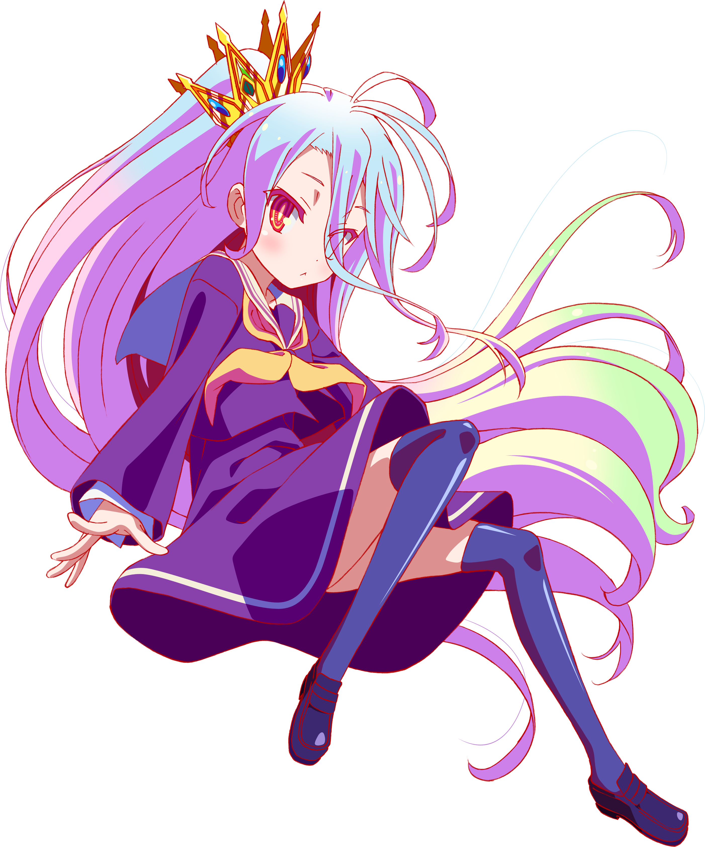 Præsenterer No Game No Life; spillet for alle Wallpapers