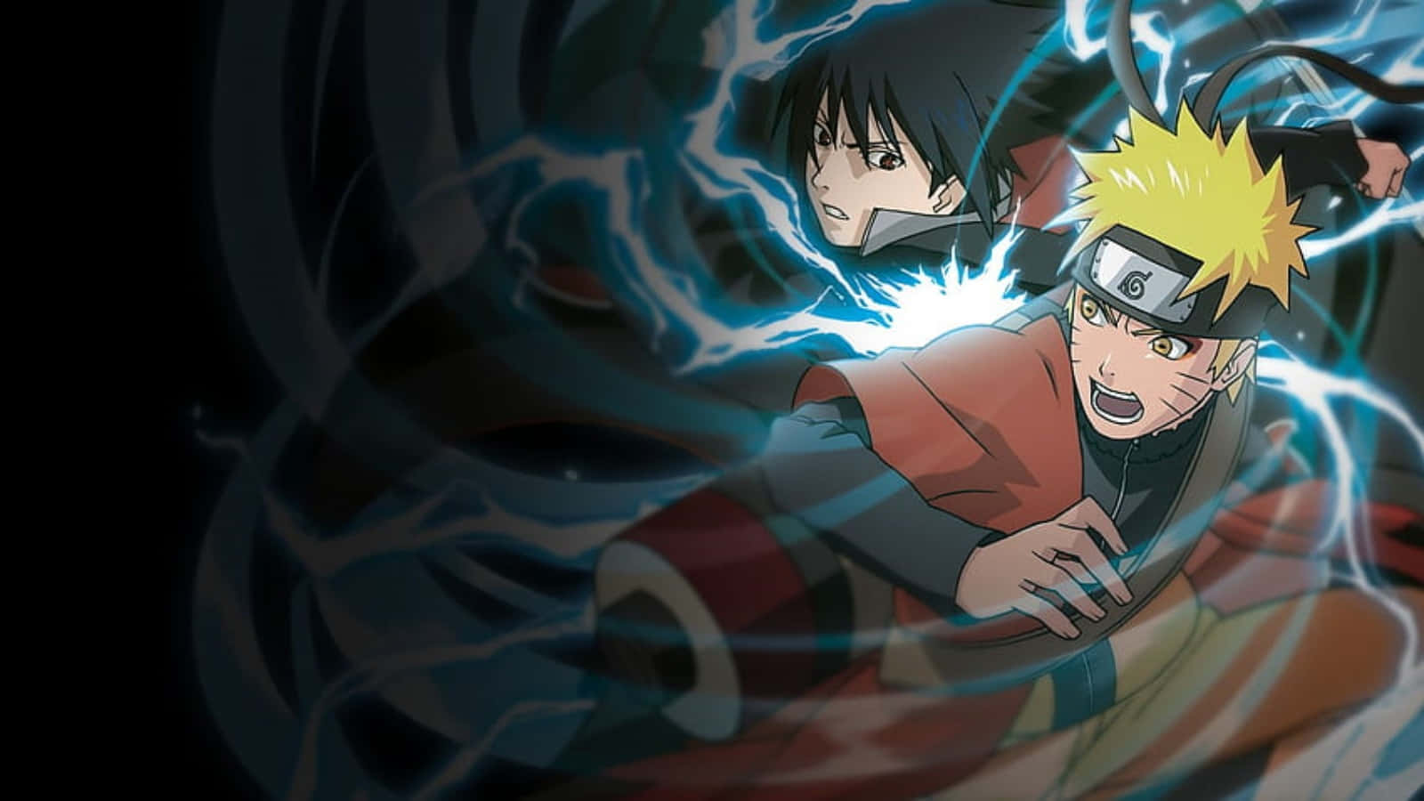 PS4 Naruto Sasuke og Naruto i teamwork Wallpapers