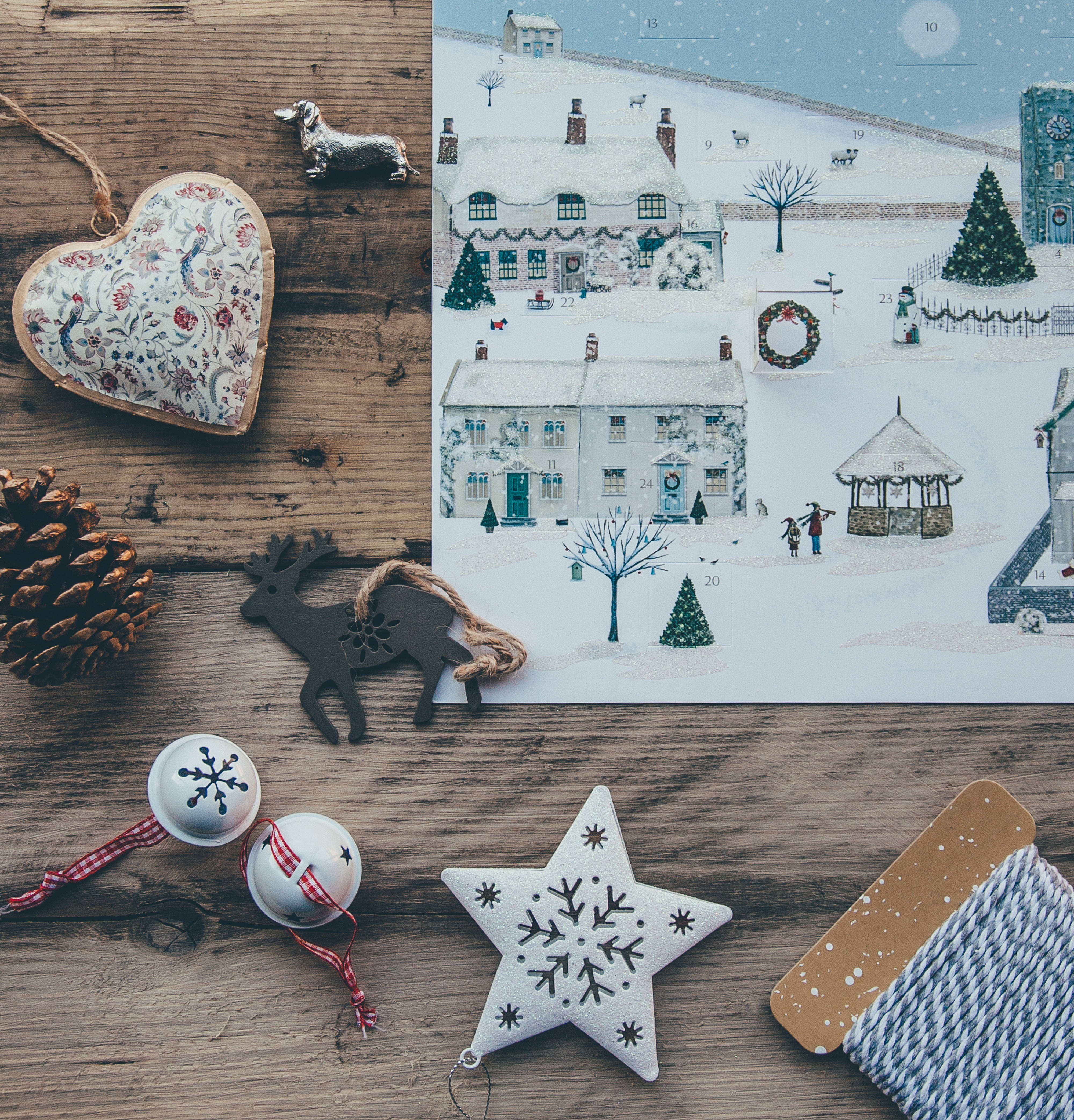 Pynt op til jul med festlig glæde i denne juletid! Wallpapers