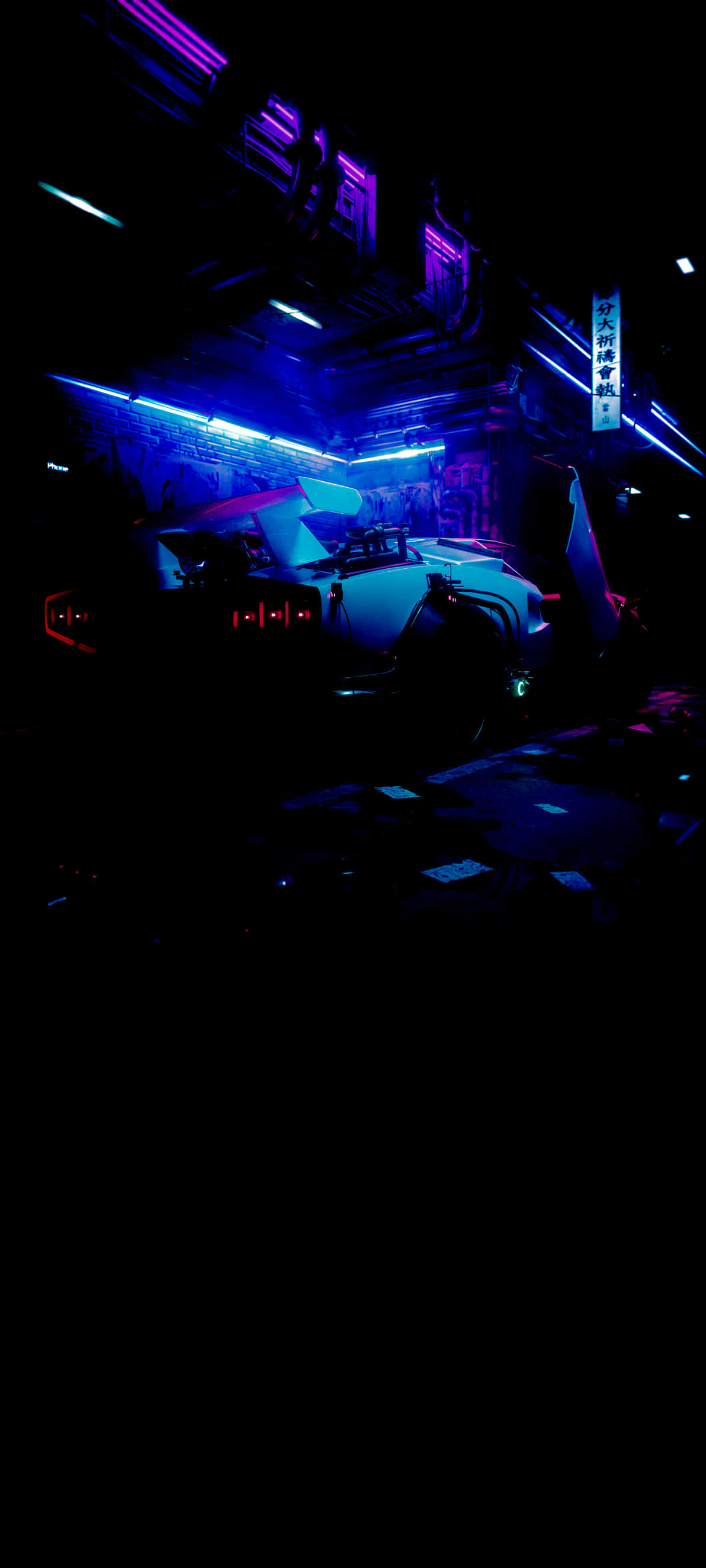 Racerbil Pixel 3xl OLED baggrundsidé Wallpapers