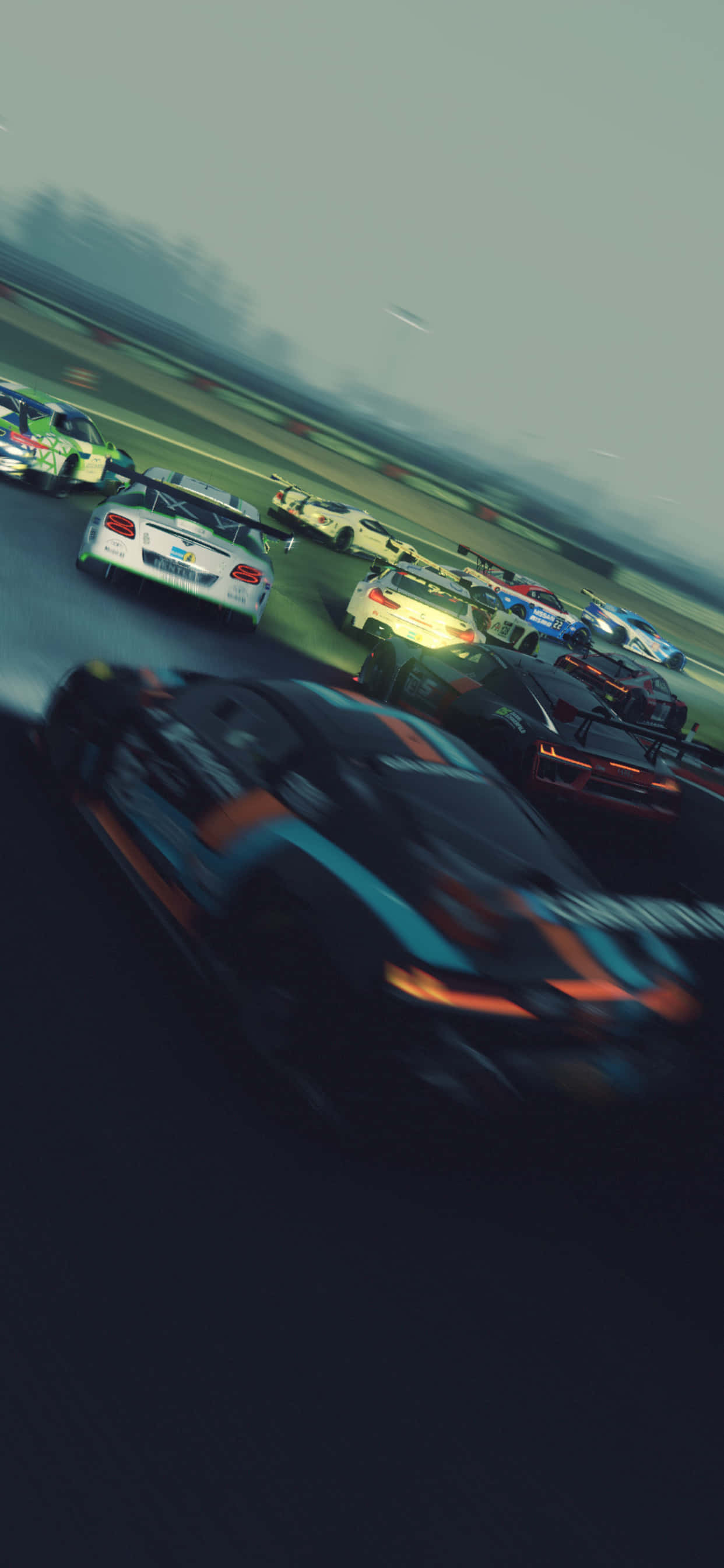 Kør ind i spændende eventyr med iPhone Xs Max og Project Cars 2 Wallpapers