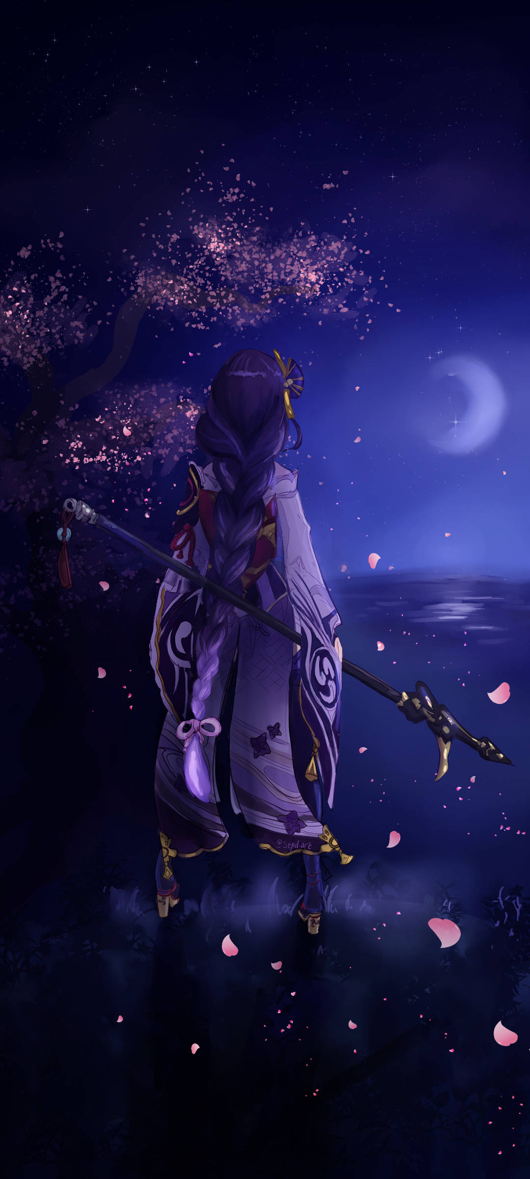 Raiden Shogun Stjernenat Wallpapers