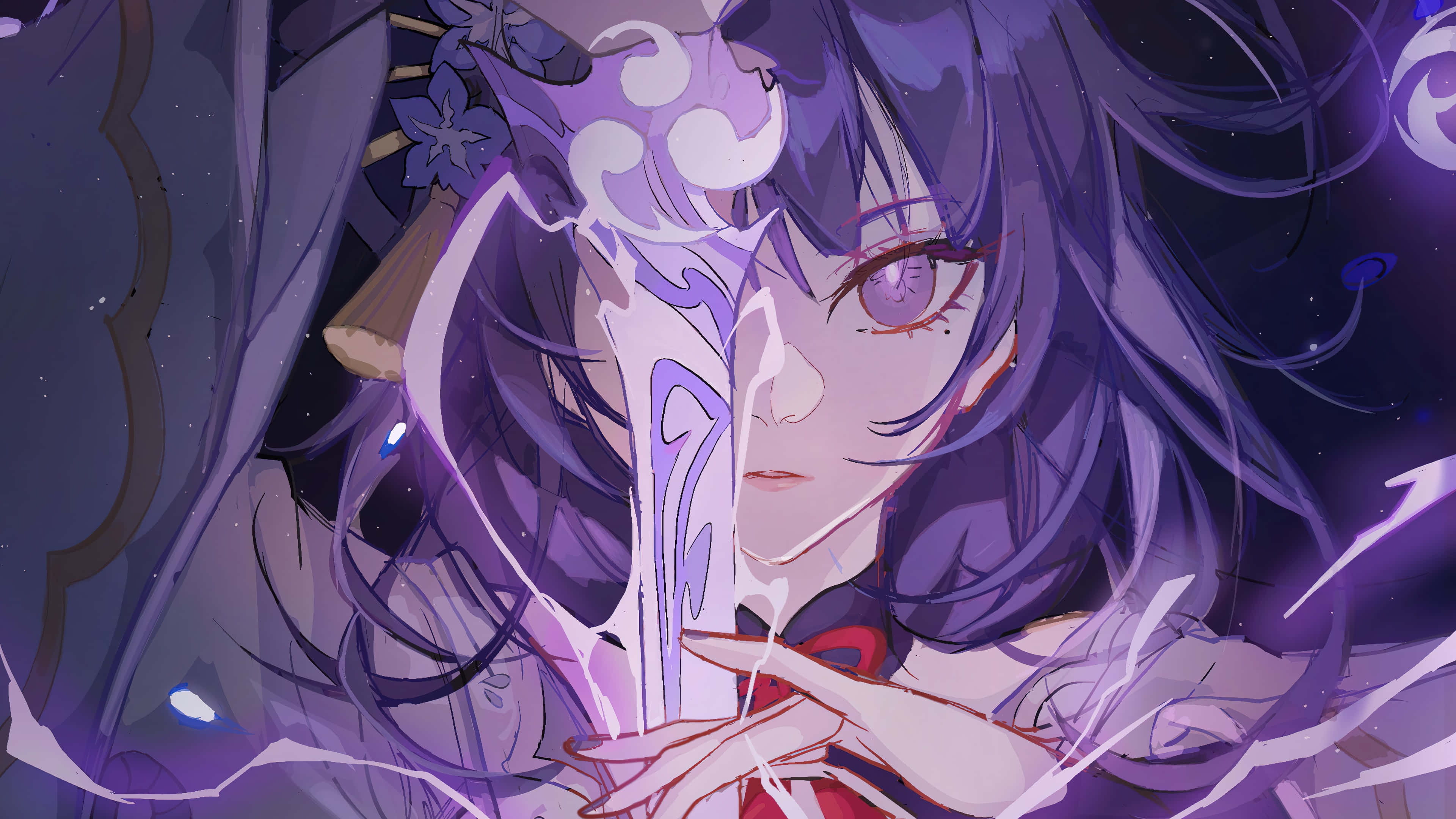 Raiden Sværd Genshin PFP Wallpapers