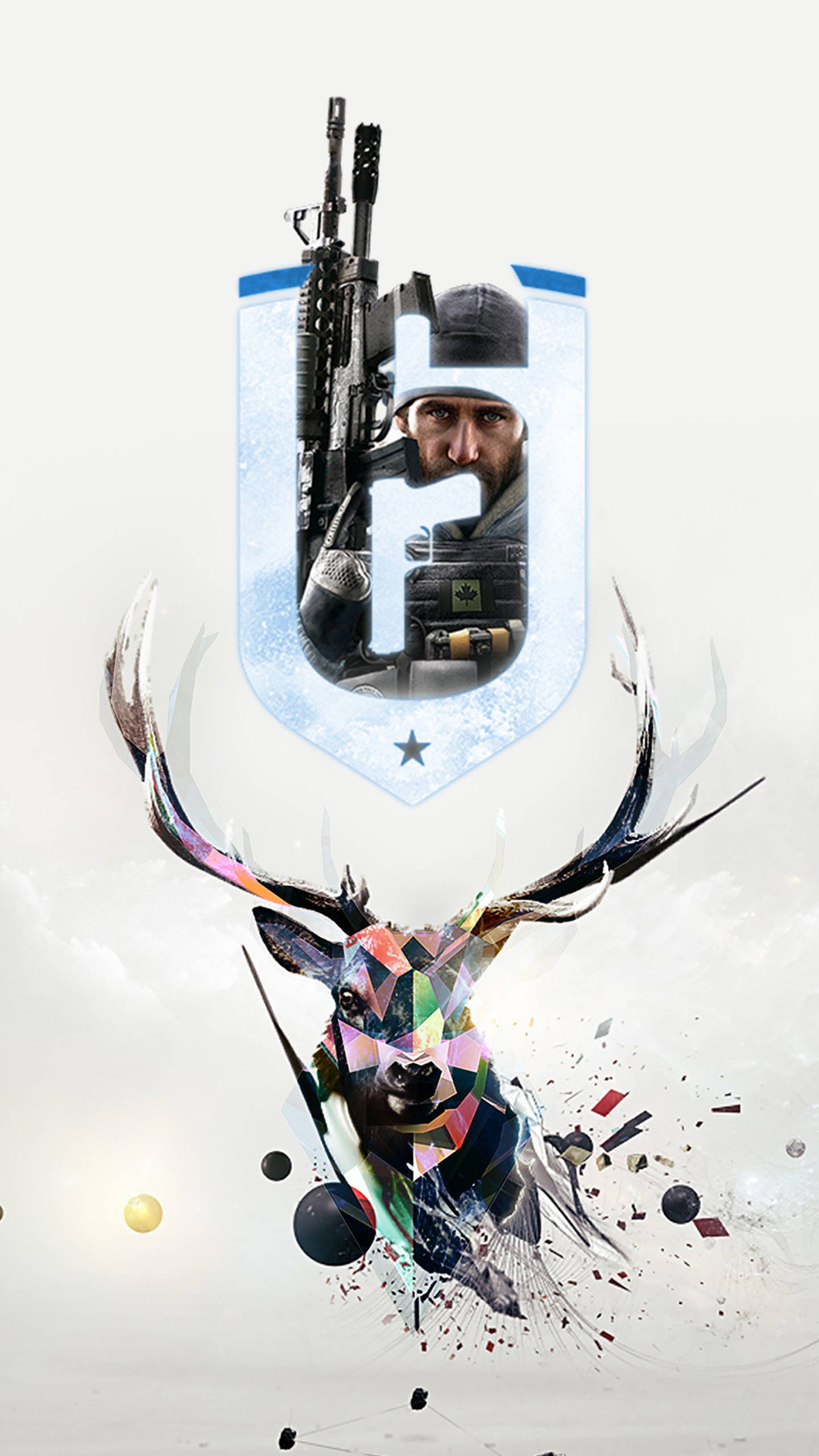 Rainbow Six Siege Æstetisk Kunst iPhone Wallpapers