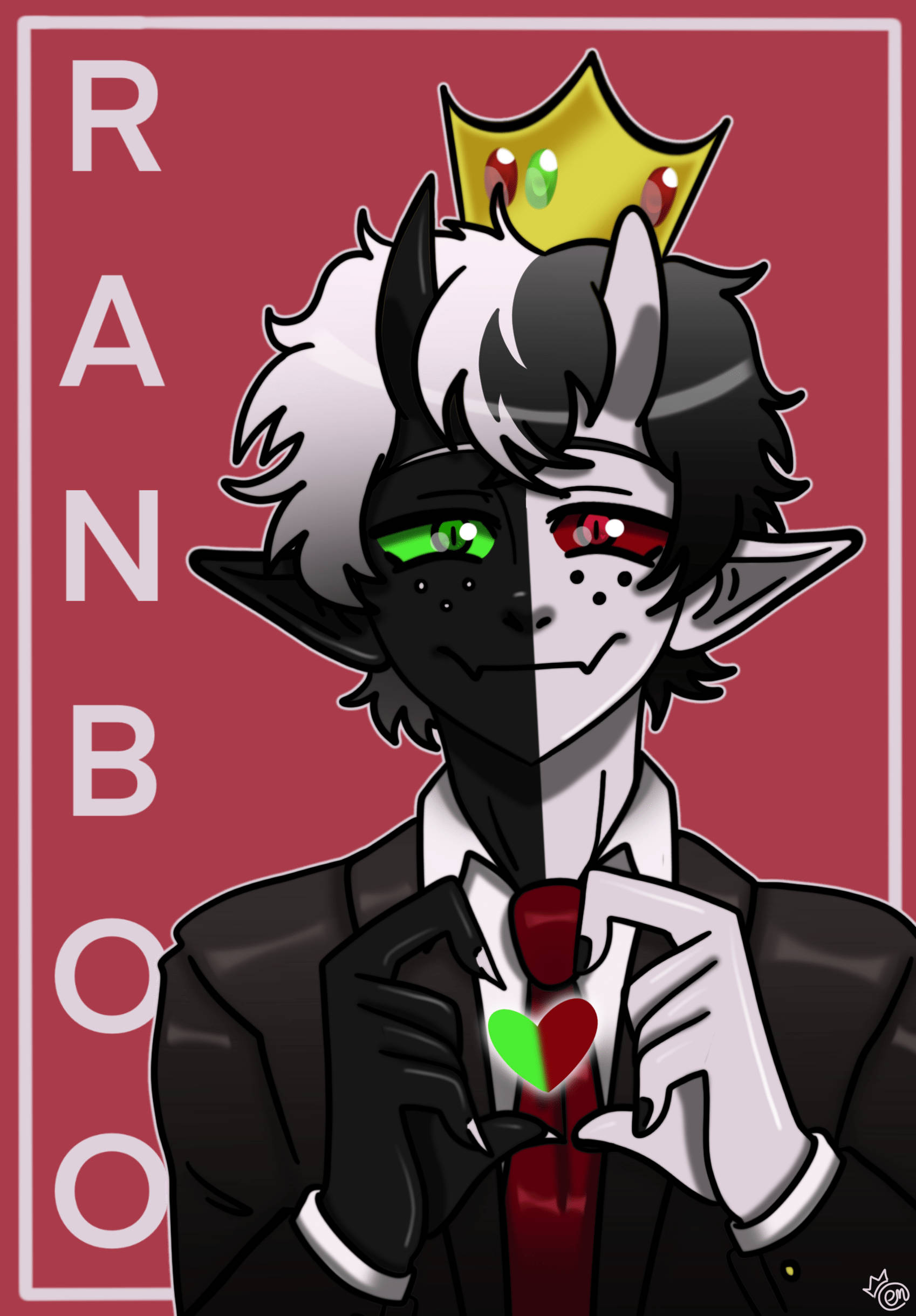 Ranboo Hjerte Tegn Wallpapers
