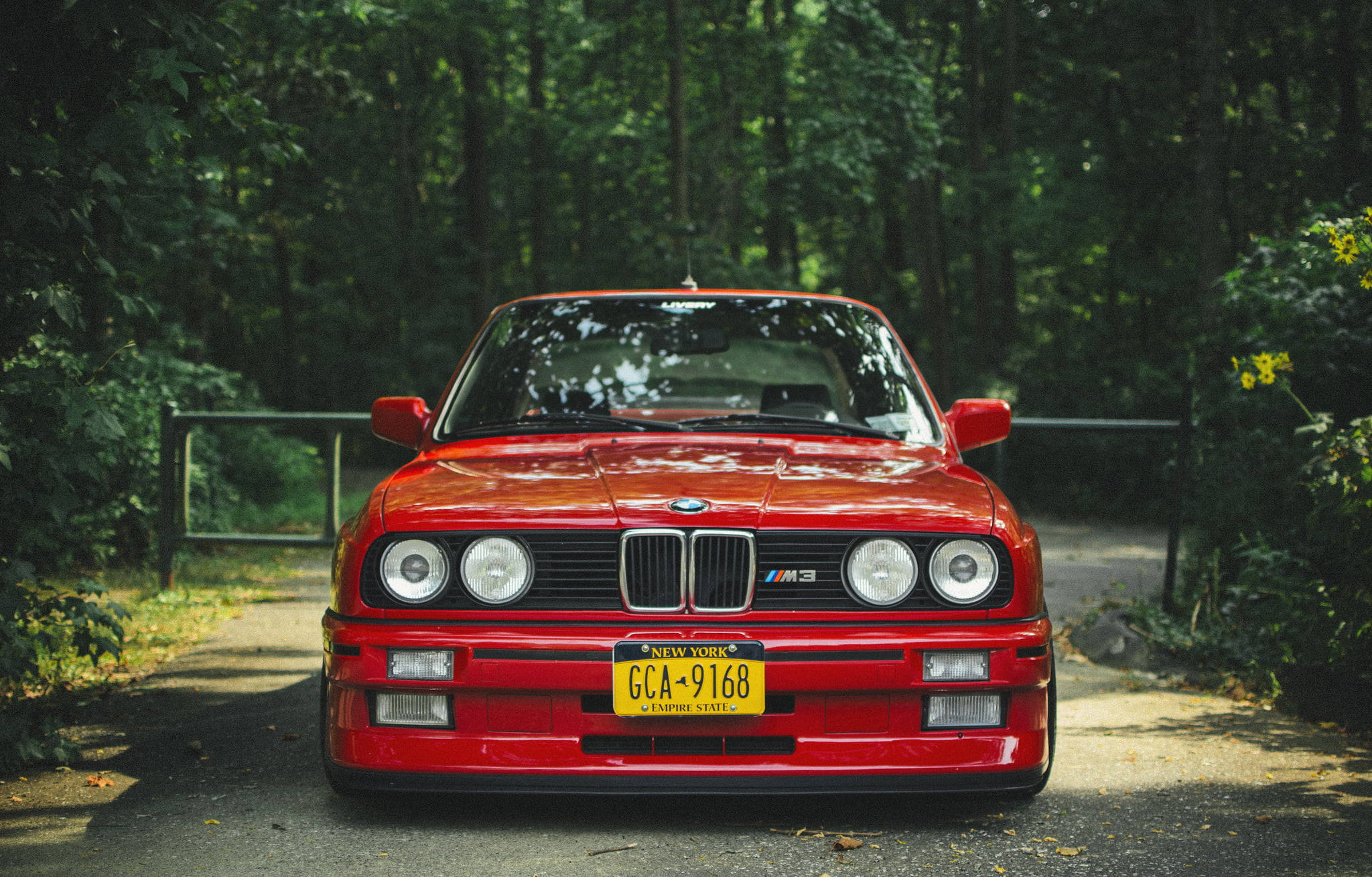 Rød E30 M3 BMW Laptop Wallpapers