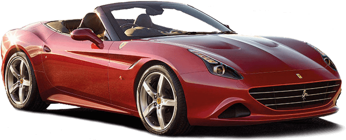 Rød Ferrari Cabriolet Sportsvogn Wallpapers