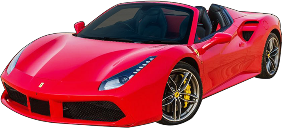 Rød Ferrari Cabriolet Sportsvogn Wallpapers
