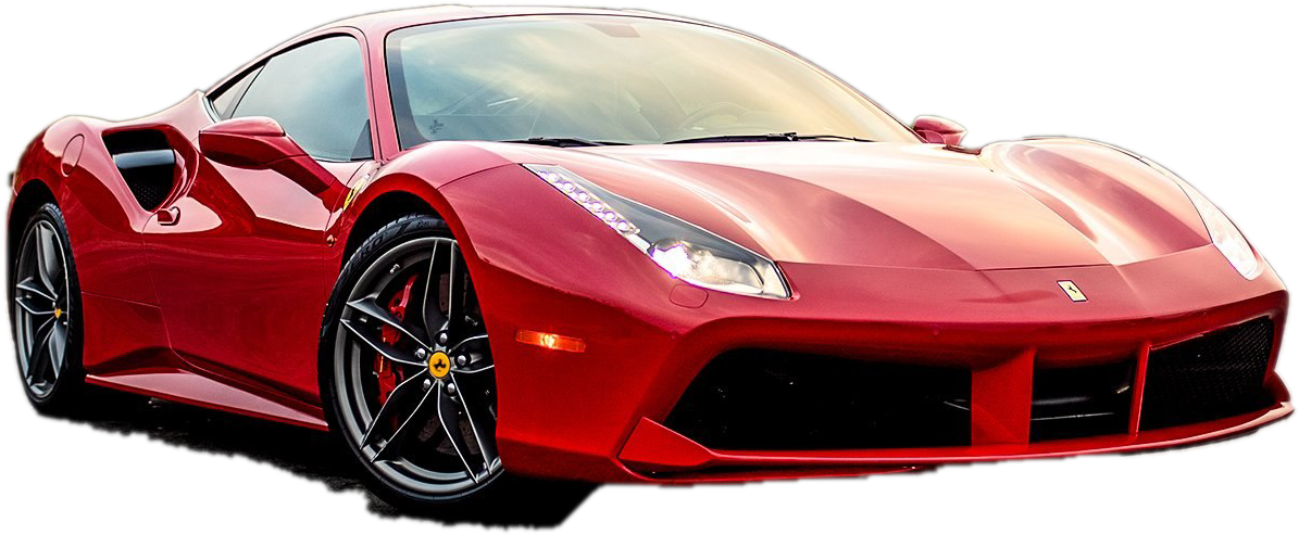 Rød Ferrari Superbil Profil Wallpapers