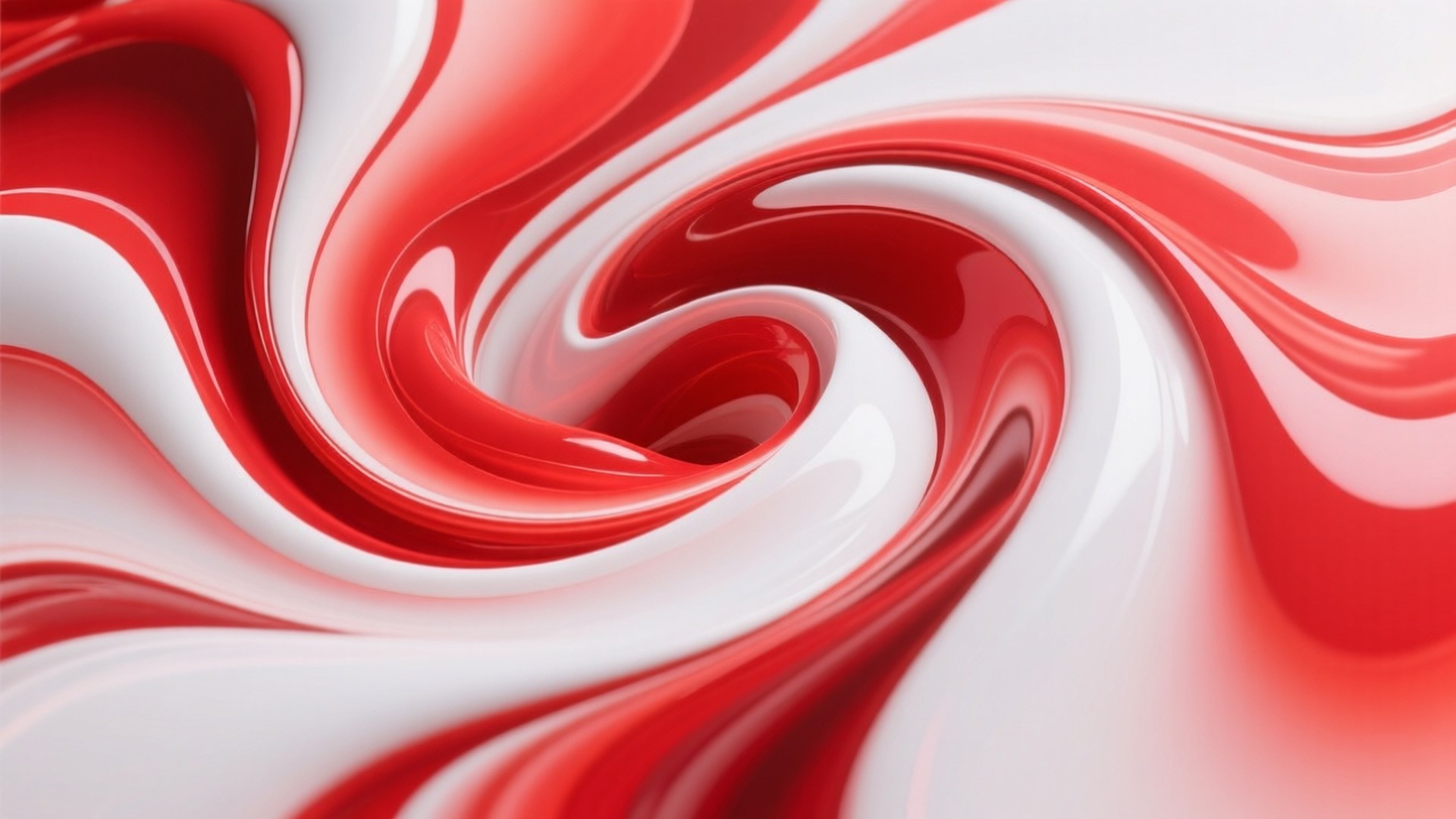 Rød Hvid Væskesvirvel Wallpapers