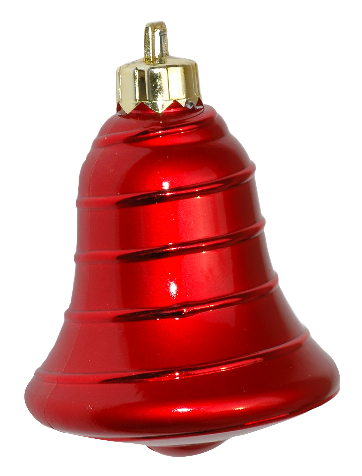 Rød juleklokke ornament.PNG Wallpapers