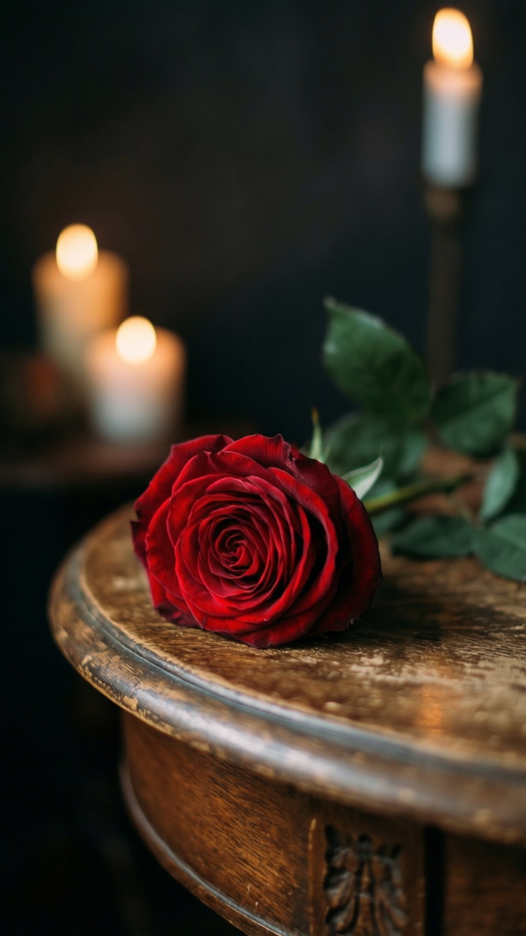 Rød Rose Vintage Wallpapers