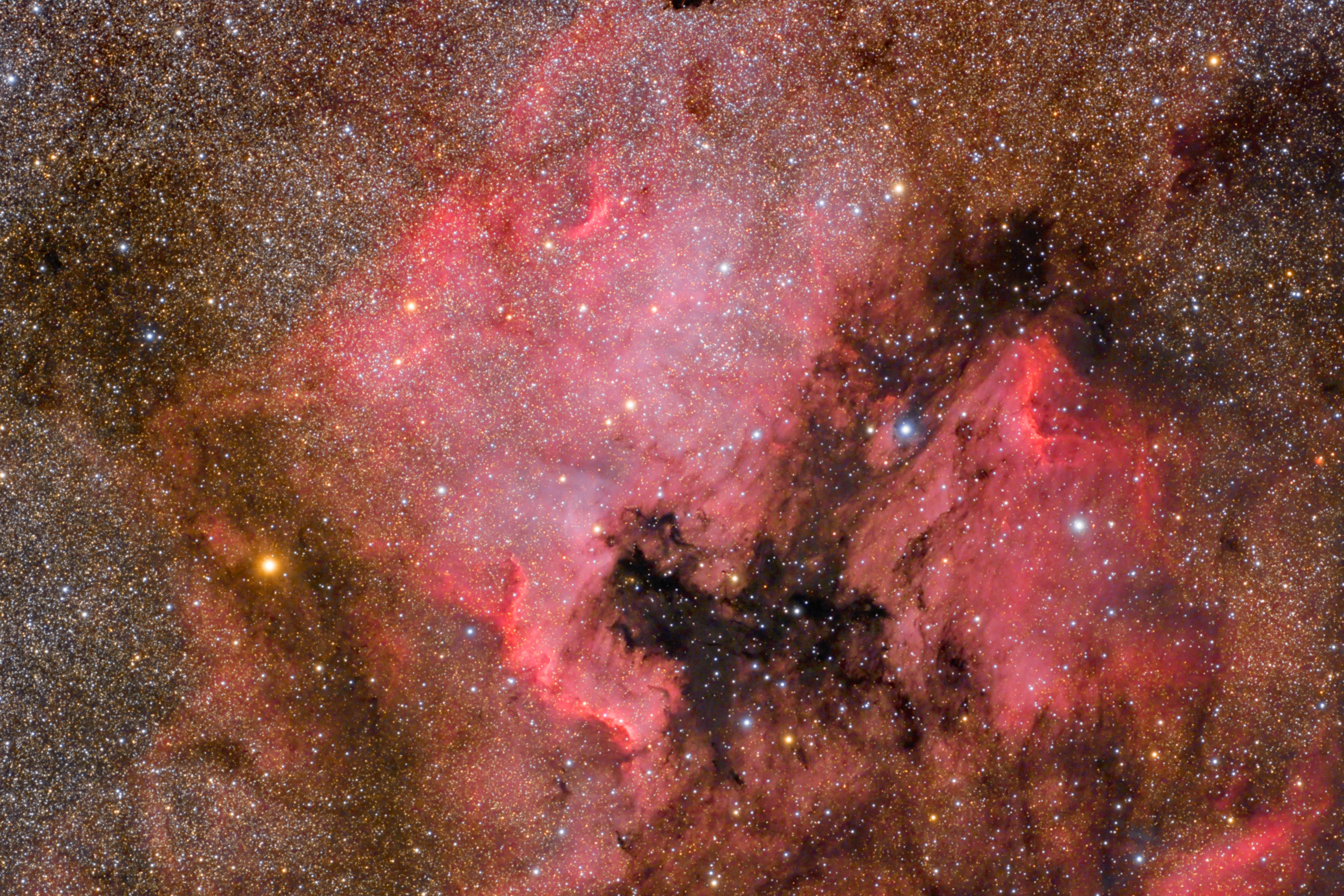 Rød stjerneklar galakseunivers Wallpapers