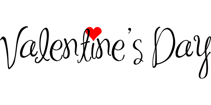 Rødt hjerte på sort baggrund Wallpapers
