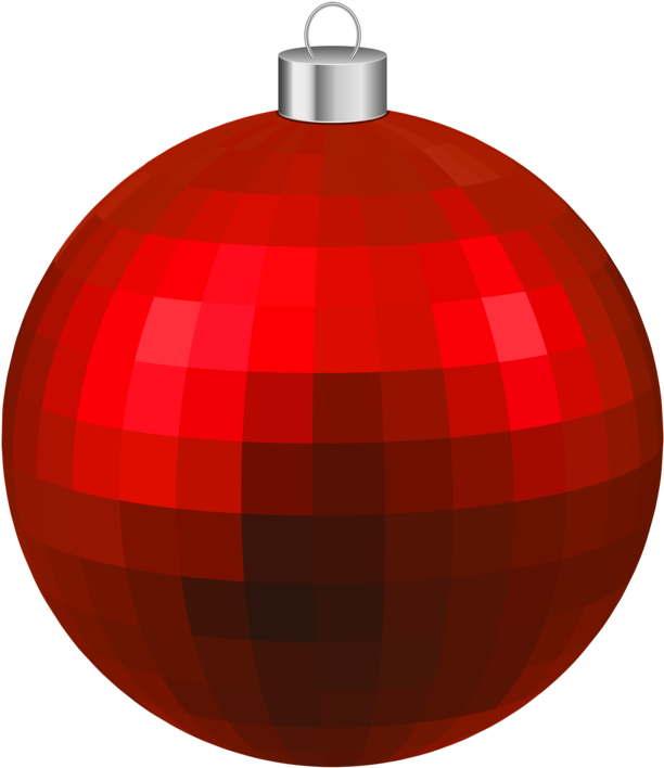 Rødt julepynt vektor Wallpapers