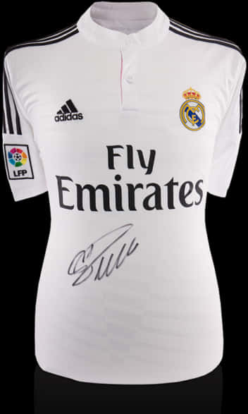 Real Madrid Adidas Trøje Signeret Wallpapers