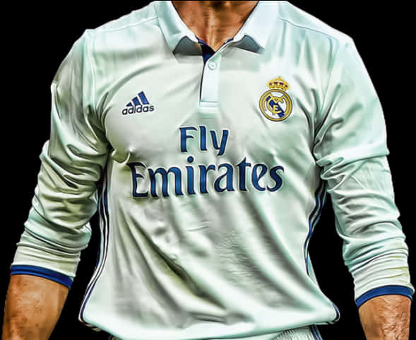 Real Madrid-spiller i hvidt sæt Wallpapers