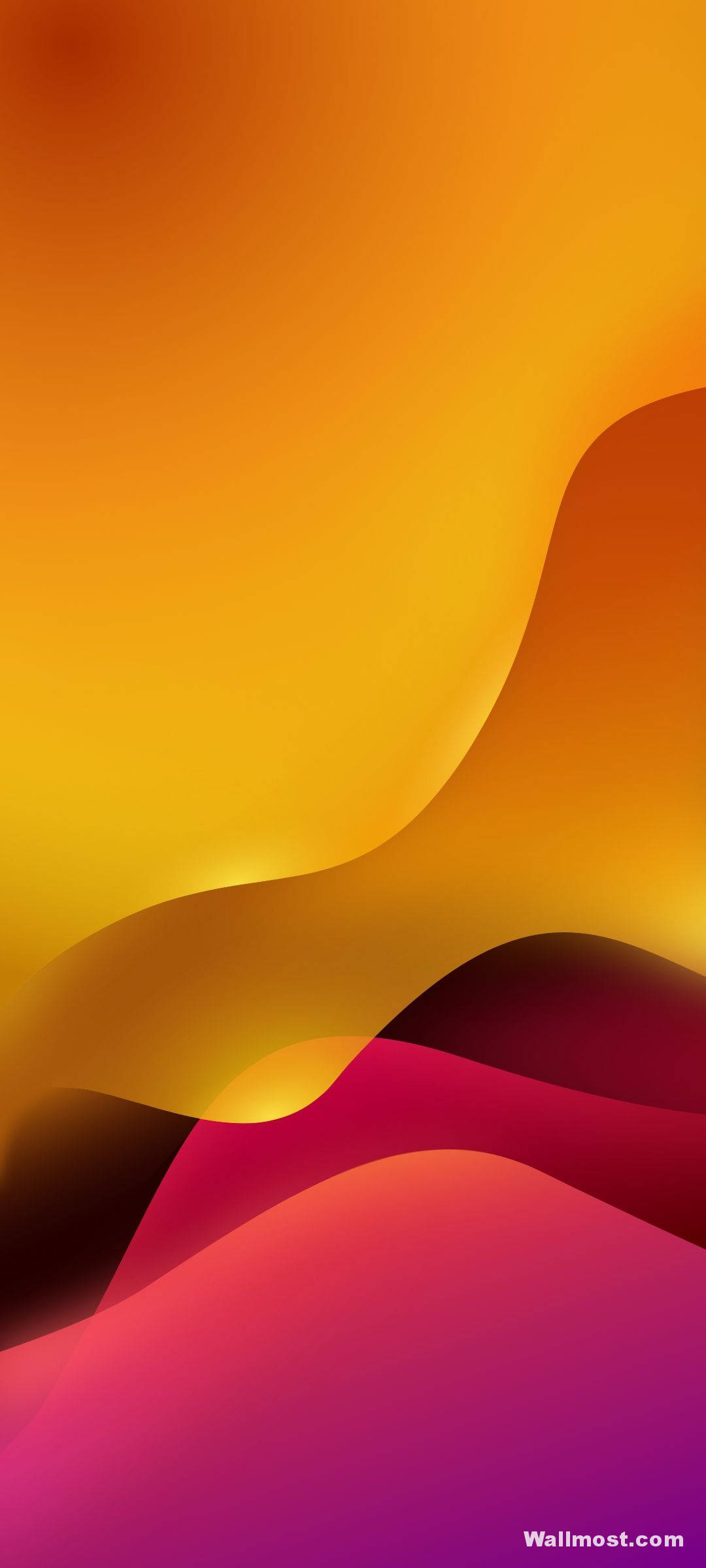 Realme 7 Gul og Lyserød Abstrakt Wallpapers