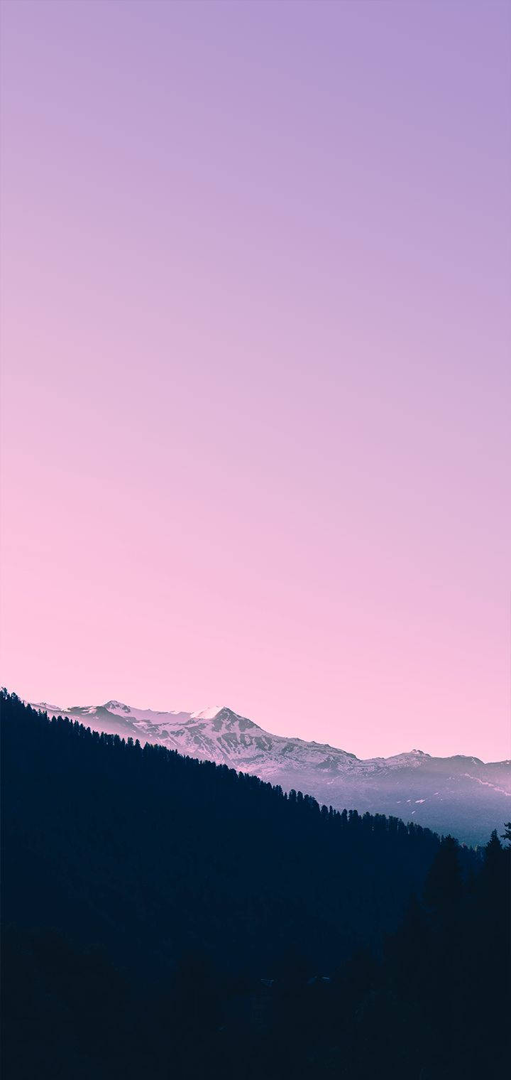 Realme Lyserøde Himle Wallpapers