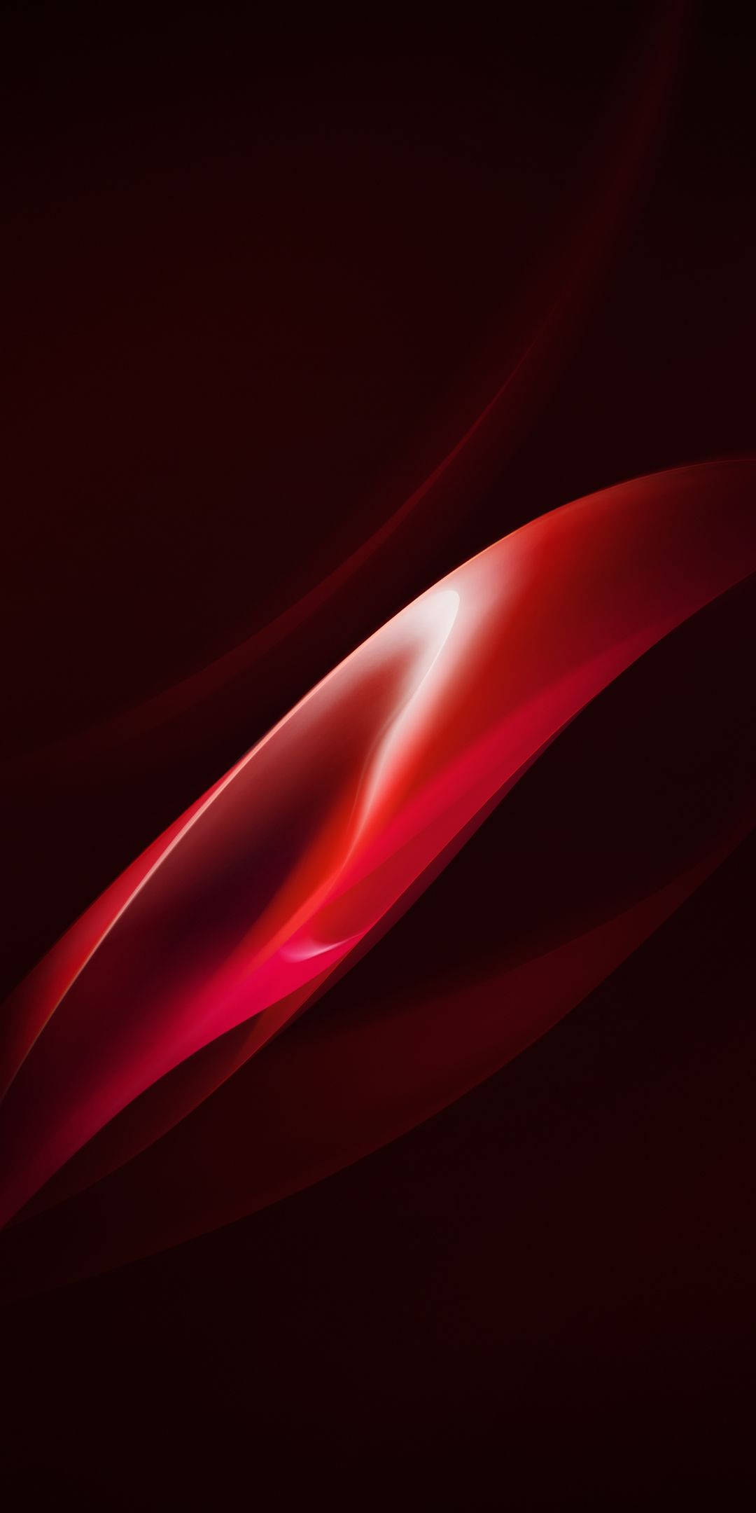 Realme Rød Bølge Wallpapers