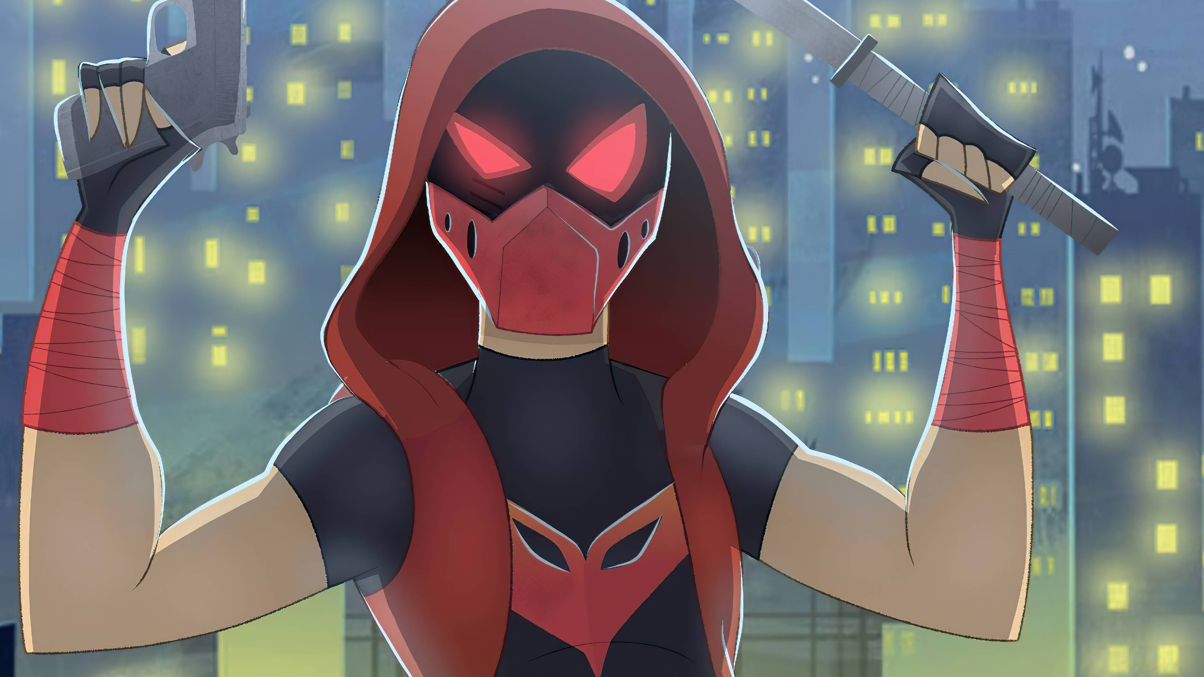 Red Hood animeret tegnefilm Wallpapers
