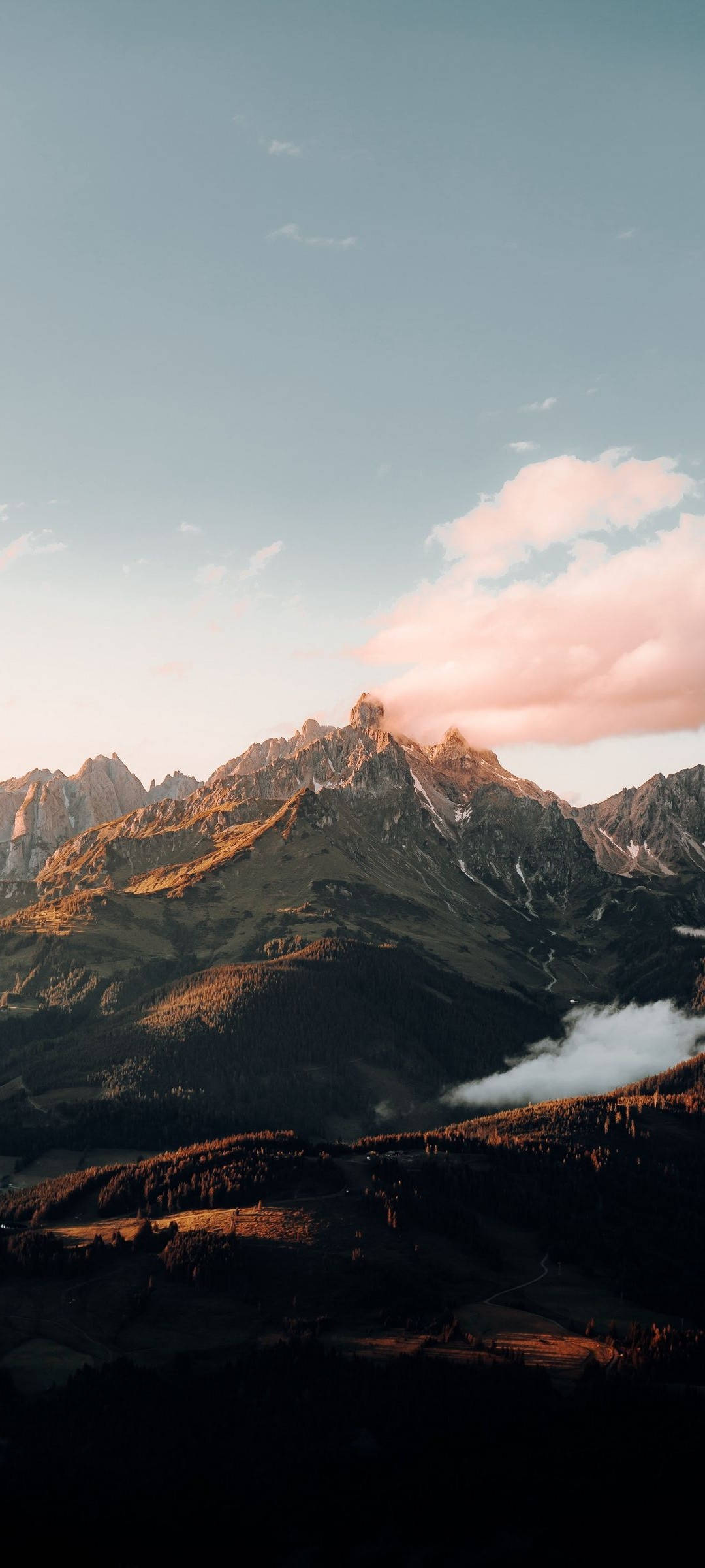 Redmi Note 10 Fjerne Bjerge Wallpapers