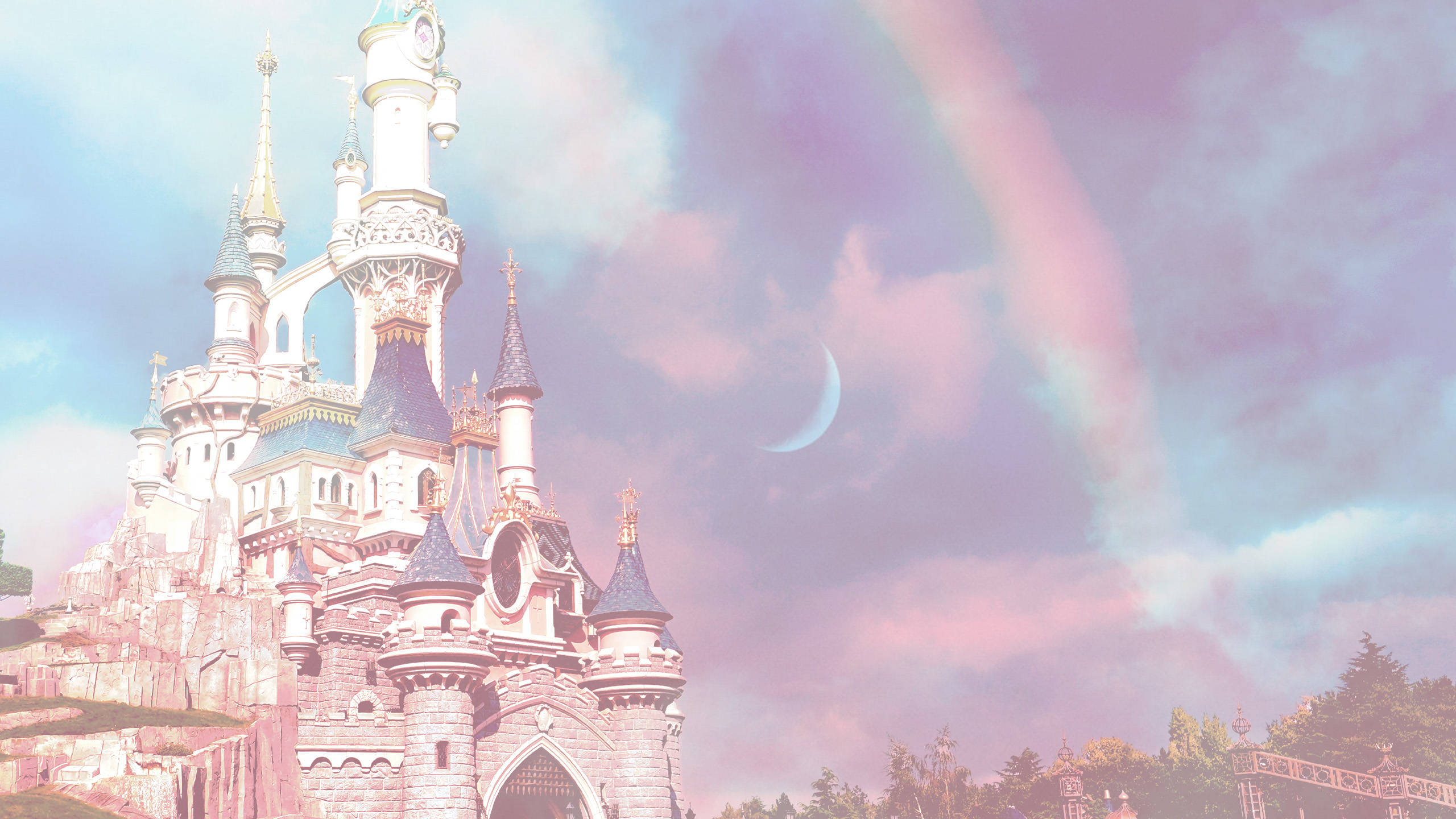 Regnbue Disneyland Wallpapers